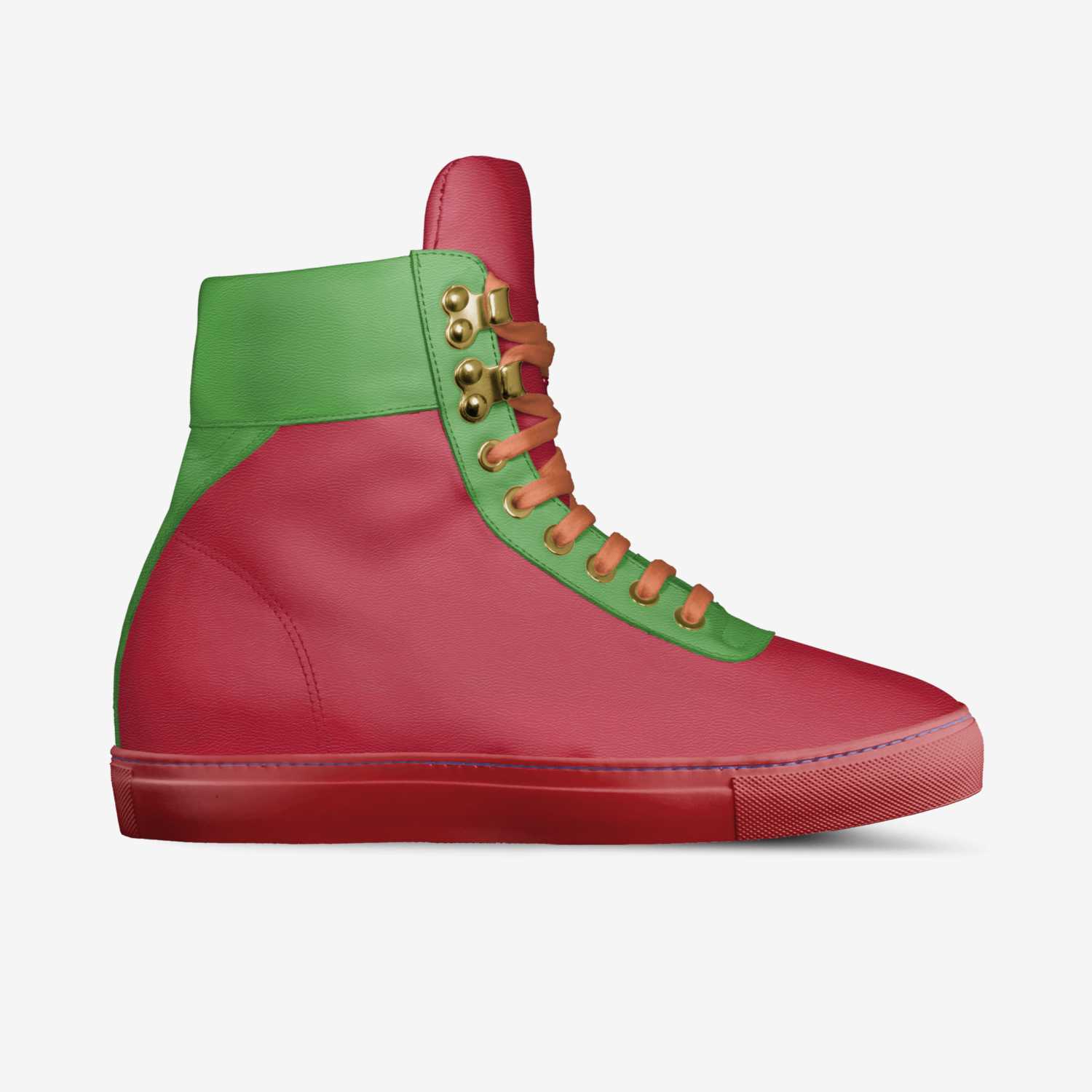 Color War custom made in Italy shoes by Shyanna Sowder | Side view
