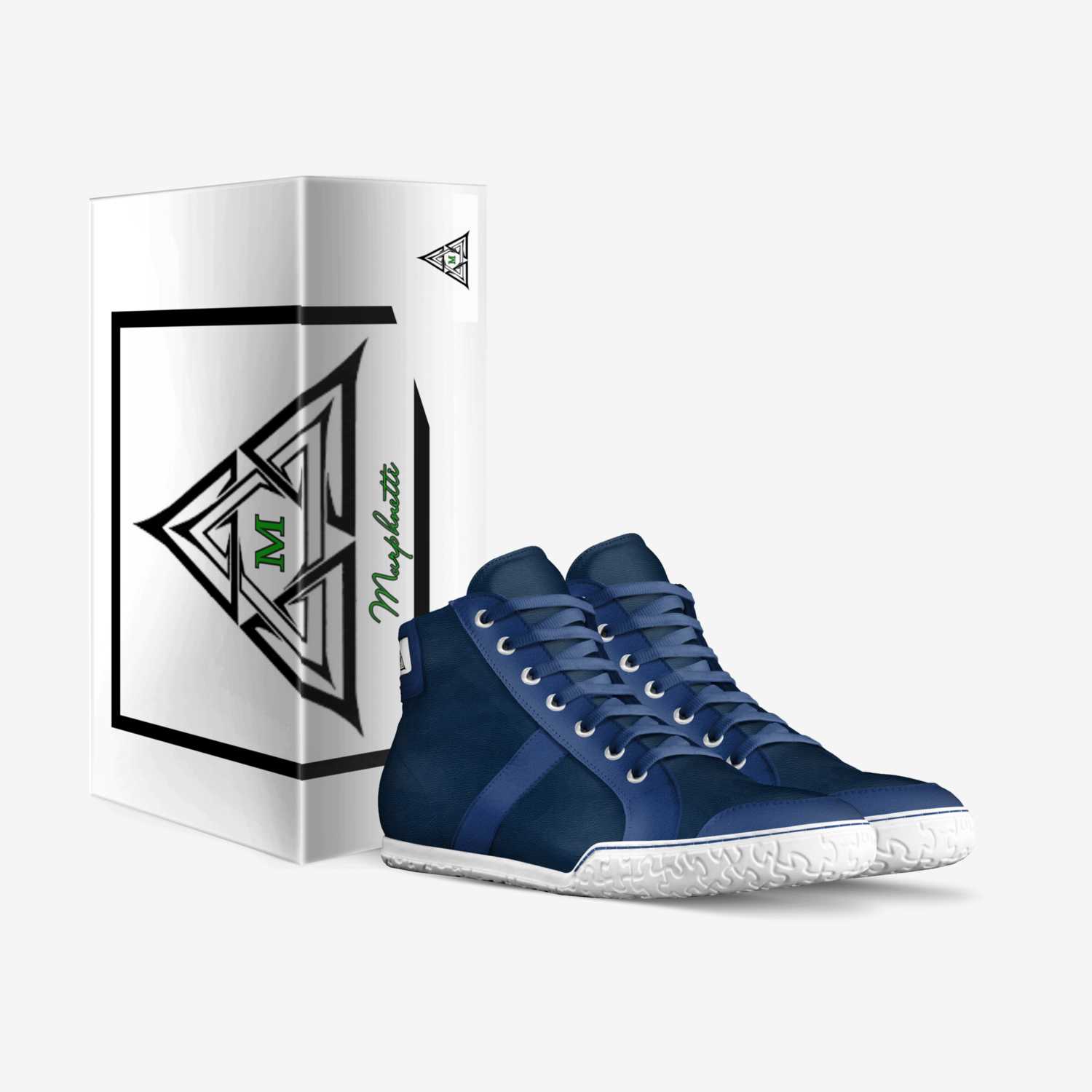 Murphnetti HS custom made in Italy shoes by Tyriek Murphy | Box view