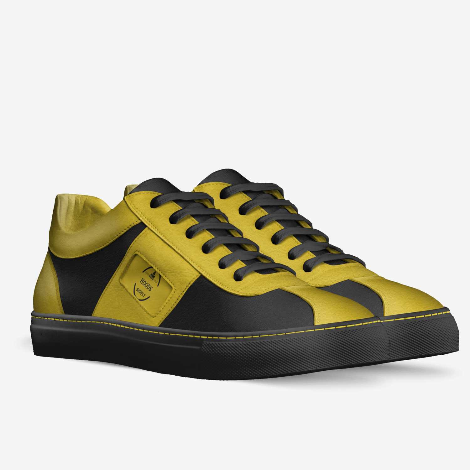 Hoods custom made in Italy shoes by David Smith | Double view