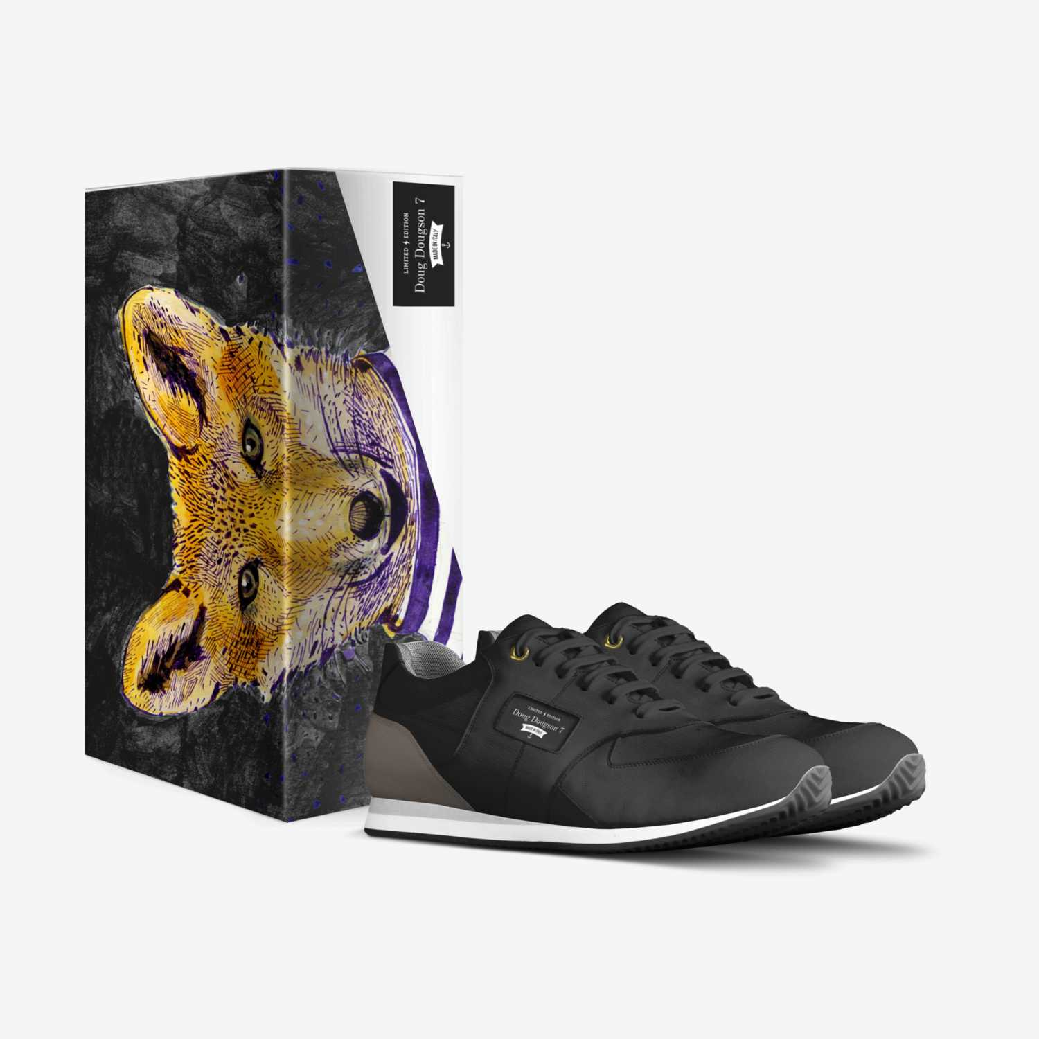 Doug Dougson 7 custom made in Italy shoes by Ed Douglasson | Box view