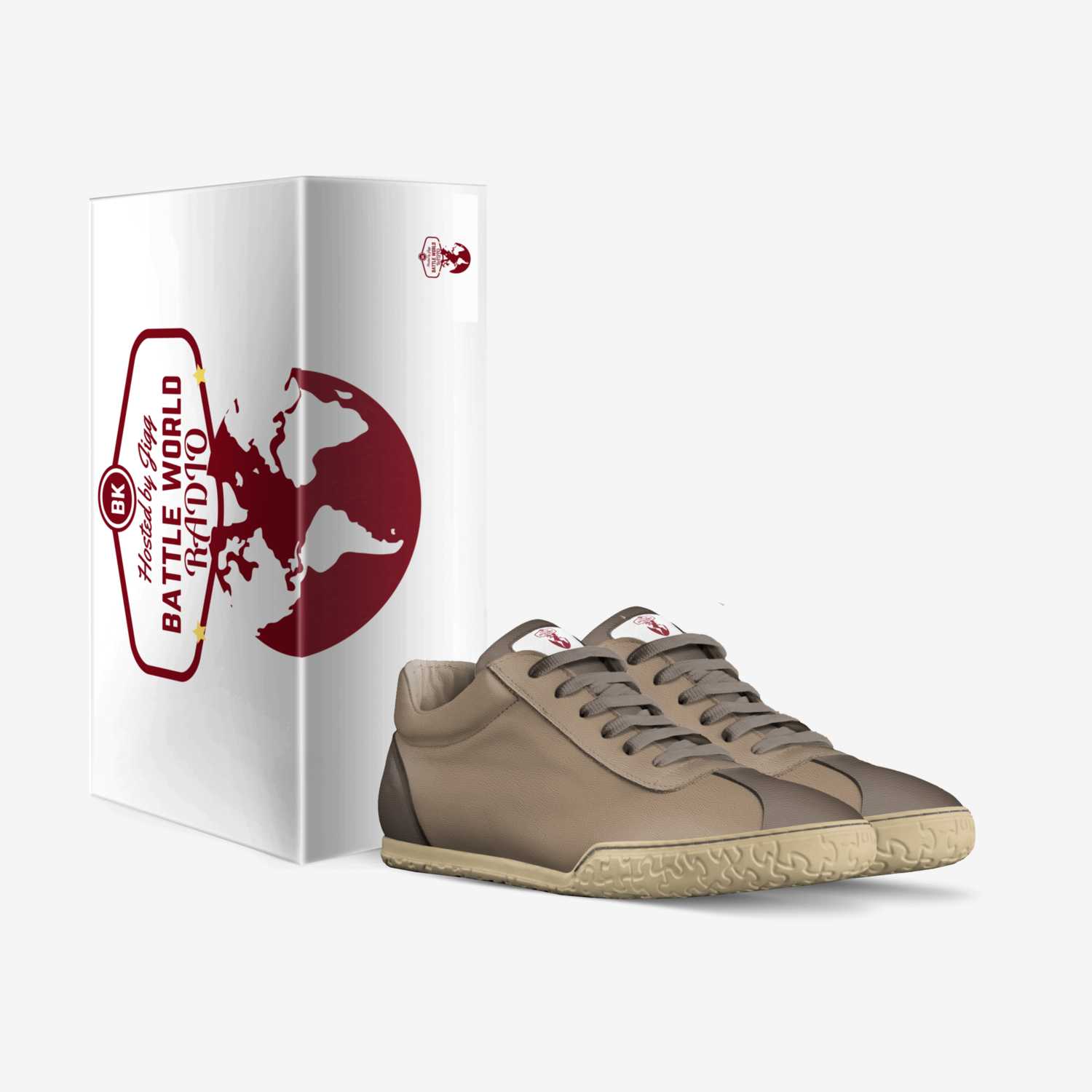 BWR Brand-T9 custom made in Italy shoes by Battleworldradio Store | Box view