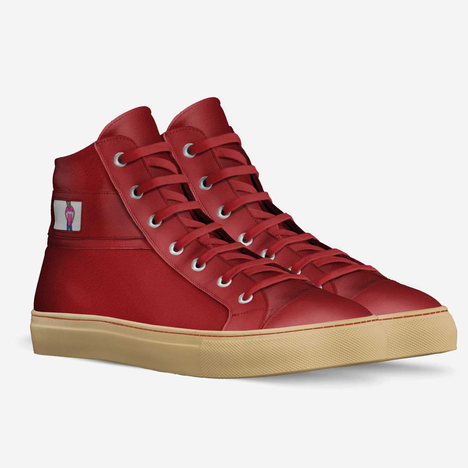 Lala's custom made in Italy shoes by Andre Sheppard Jr | Double view