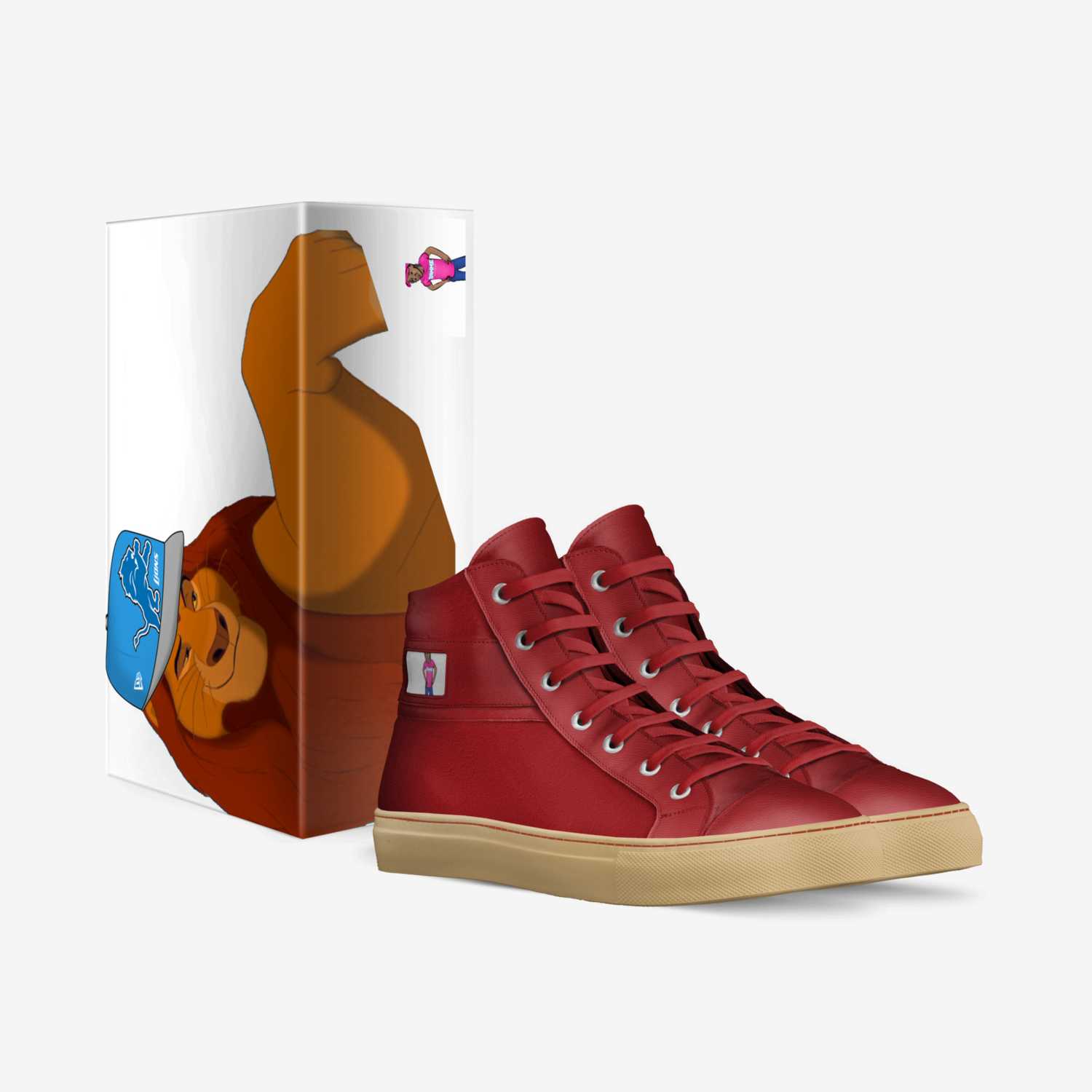 Lala's custom made in Italy shoes by Andre Sheppard Jr | Box view