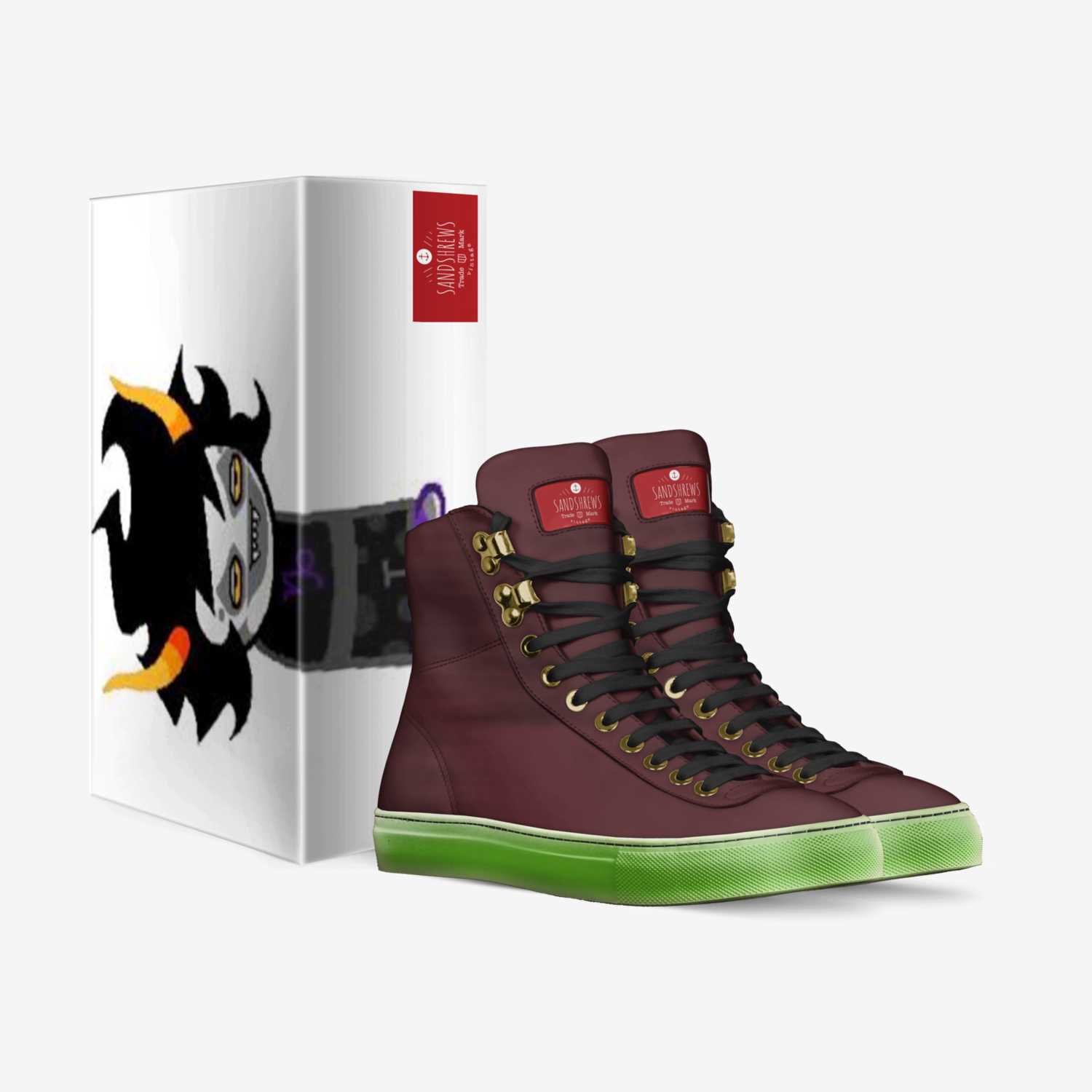 sandshrews custom made in Italy shoes by Thallen Forant | Box view