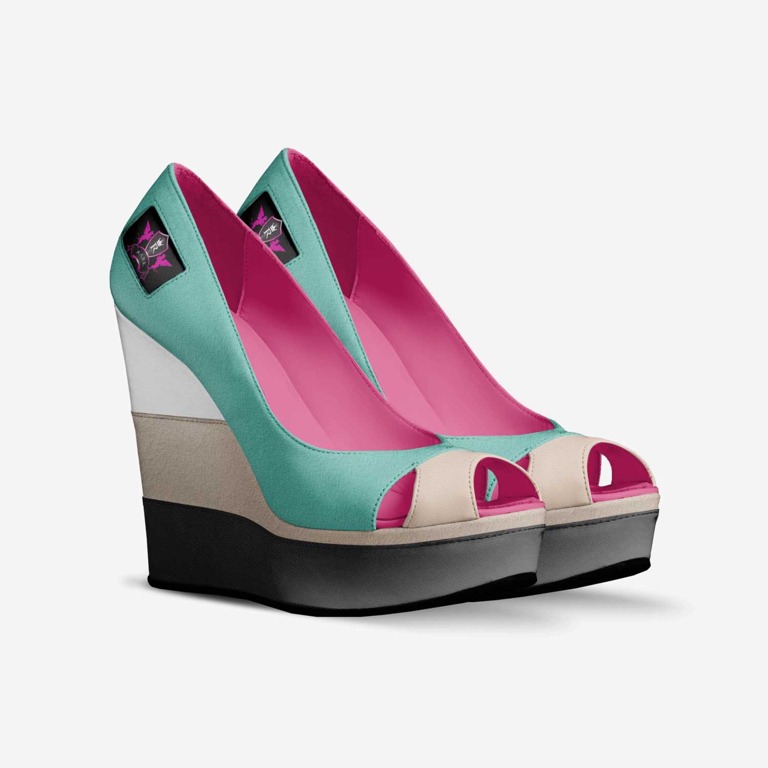 EXOTIC custom made in Italy shoes by John A. Annan | Double view