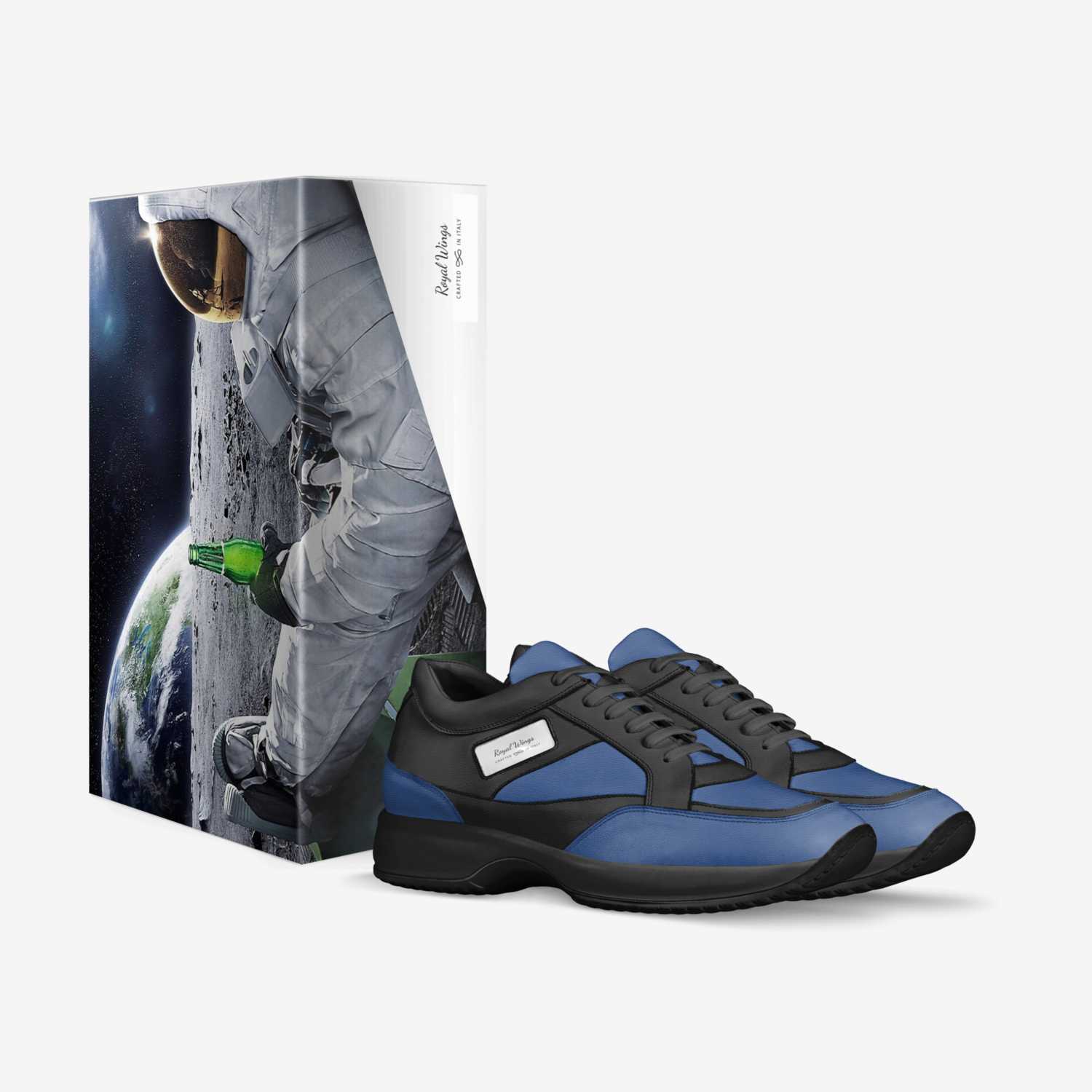 Royal Wings  custom made in Italy shoes by Mason Reyes | Box view
