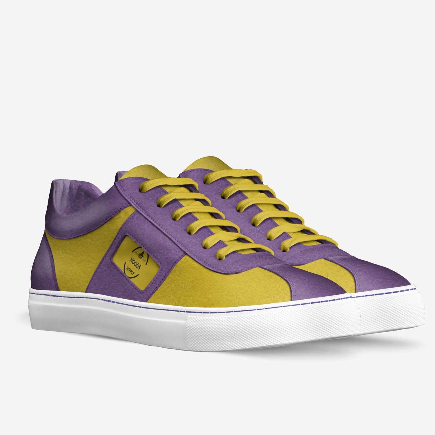 Hoods custom made in Italy shoes by David Smith | Double view