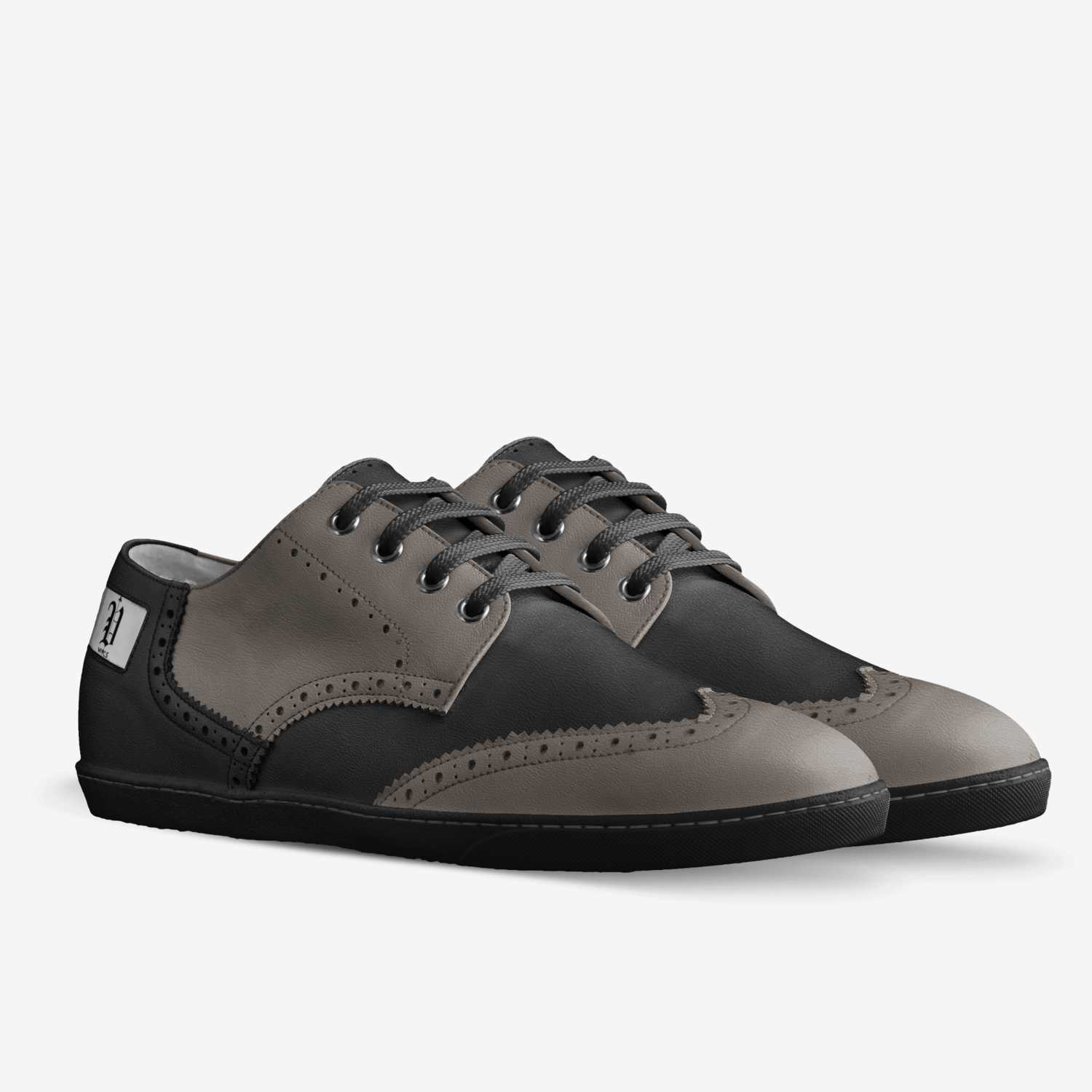 Vics derby custom made in Italy shoes by Brayden Murphy | Double view