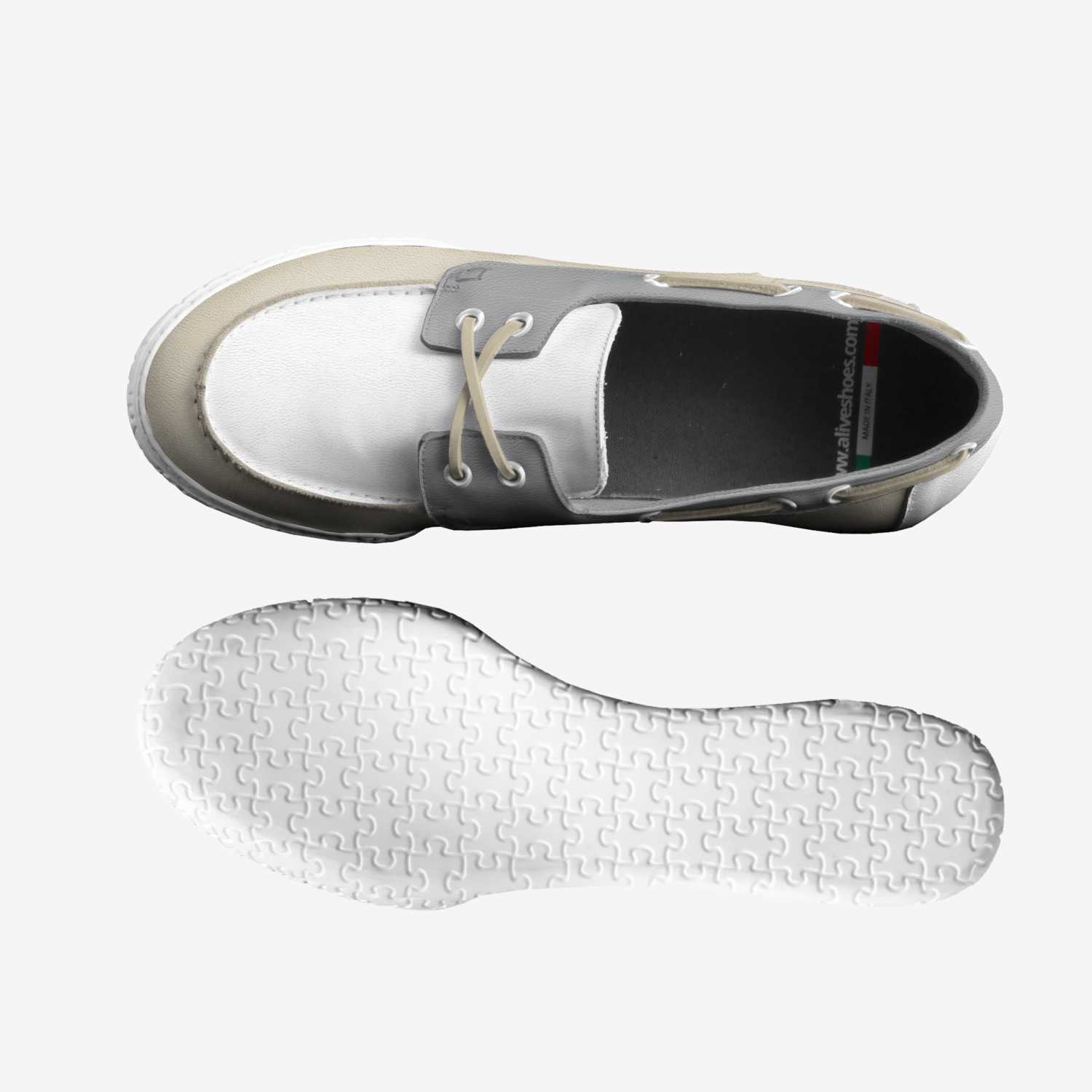 Yuppie custom made in Italy shoes by Cameron James | Top view