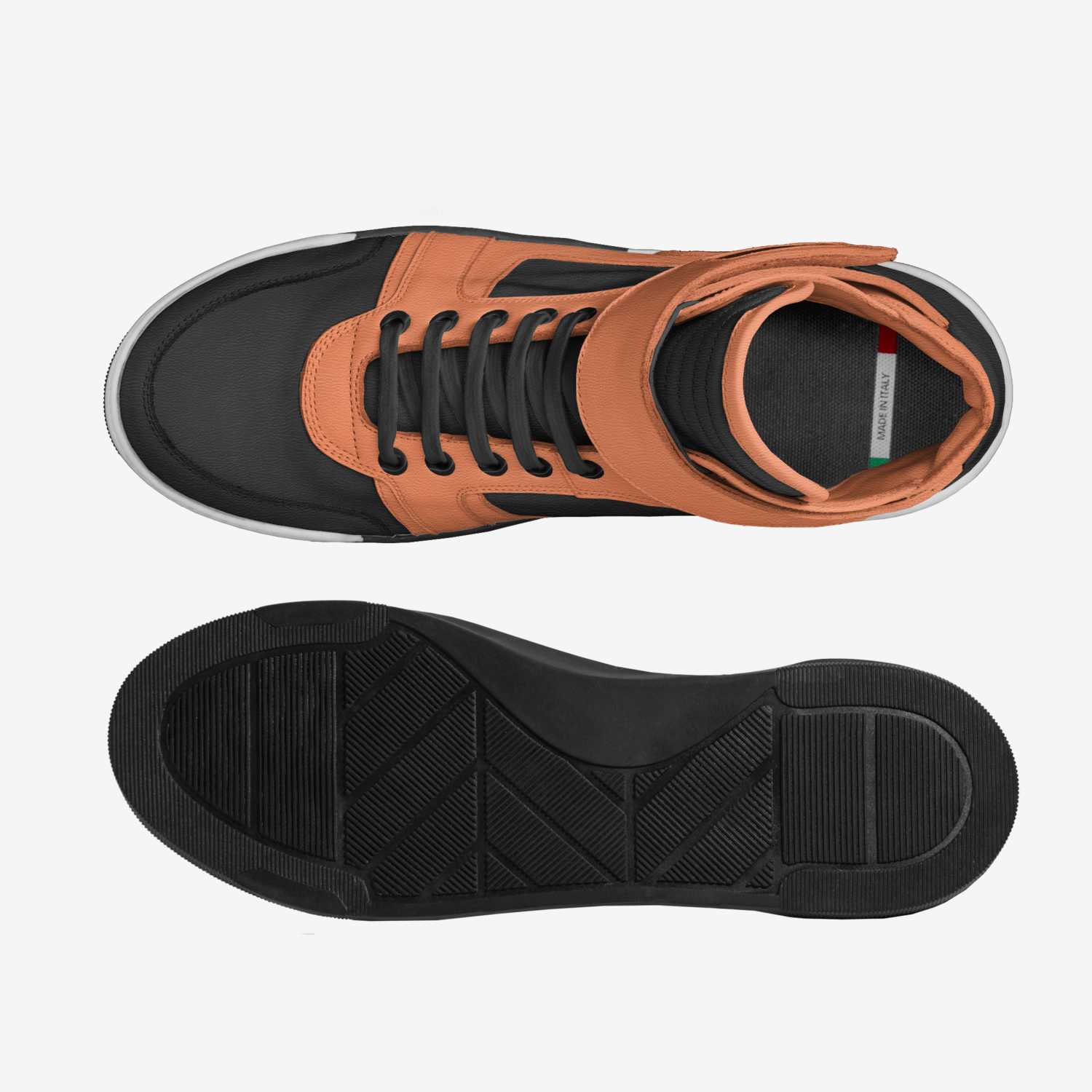 Hoods custom made in Italy shoes by David Smith | Top view