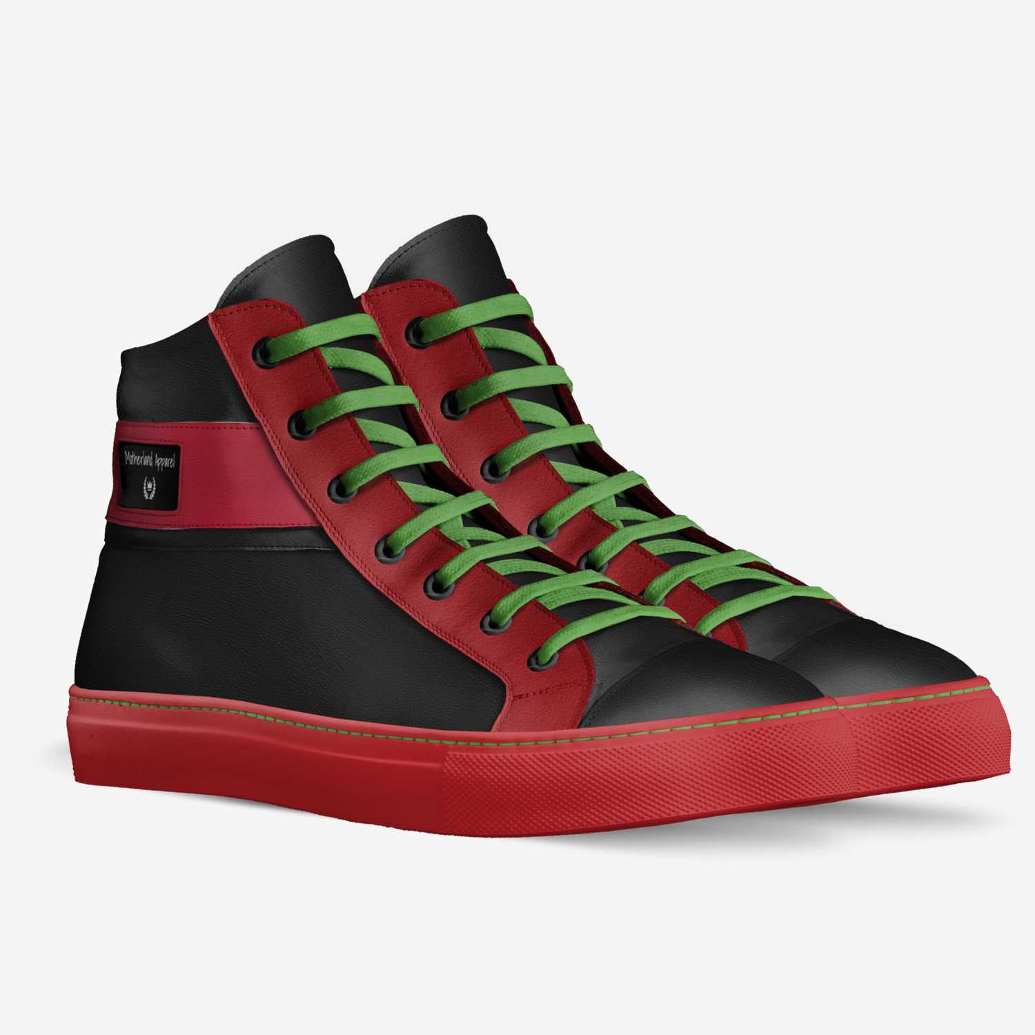 Motherland Apparel custom made in Italy shoes by Cassius Bythewood | Double view
