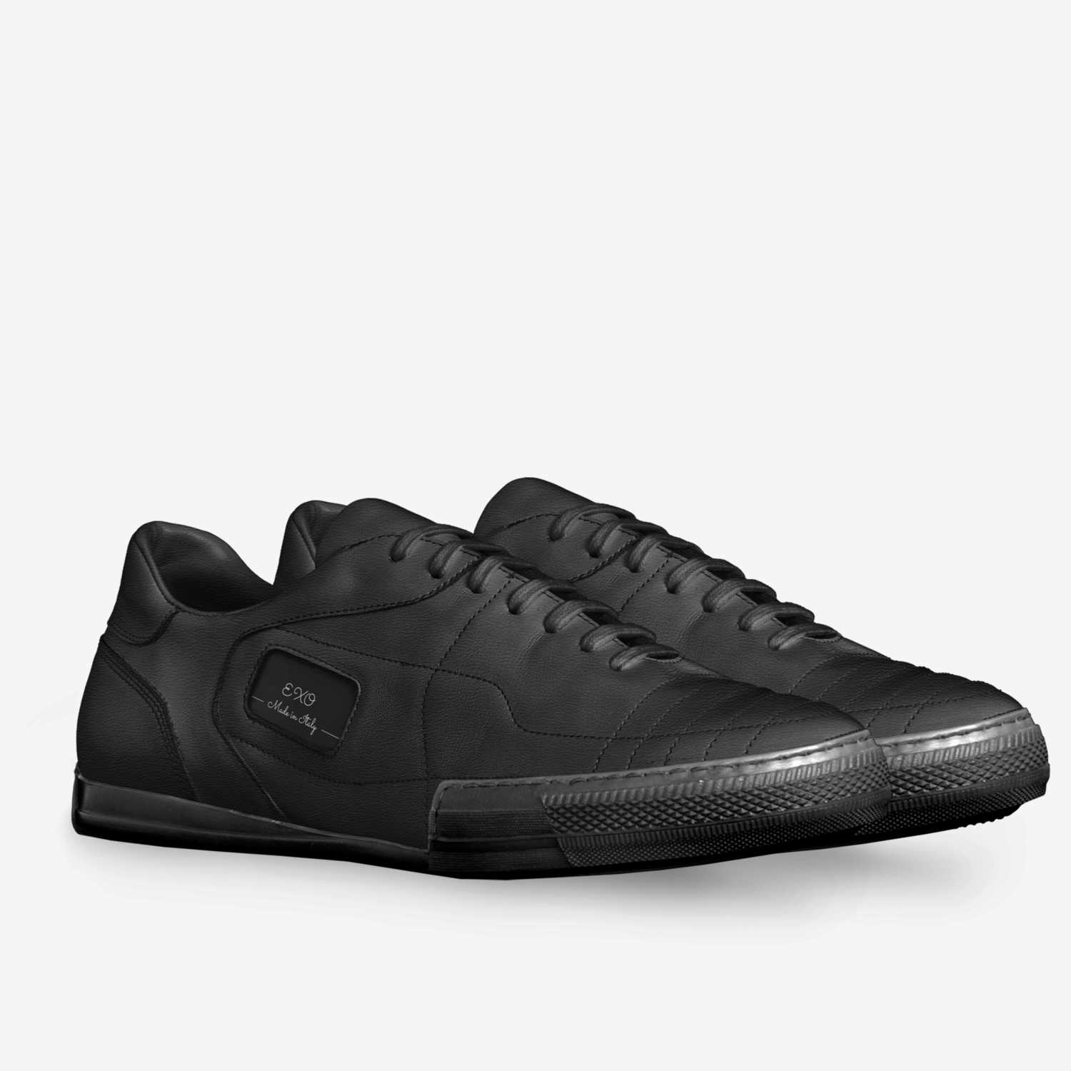 EXO  custom made in Italy shoes by Ein Odom | Double view
