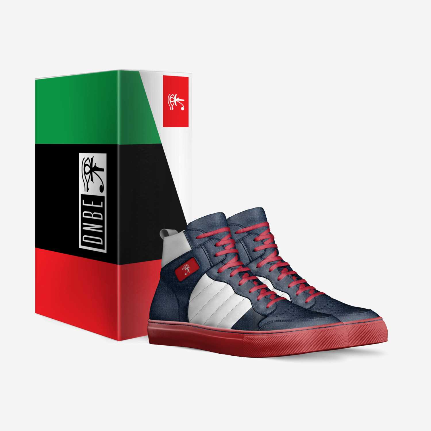 The Blues custom made in Italy shoes by Dnbe Apparel | Box view