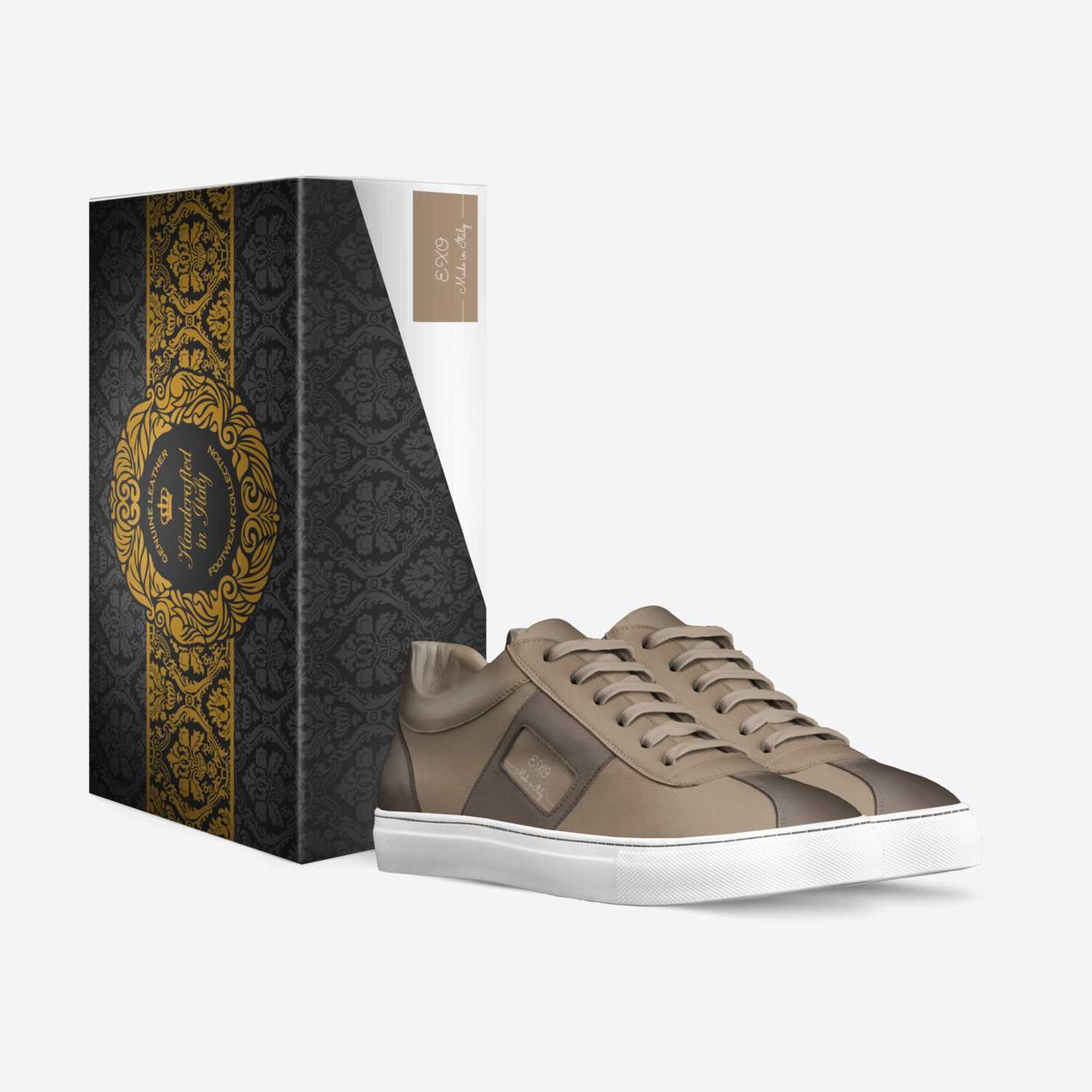 EXO  custom made in Italy shoes by Ein Odom | Box view