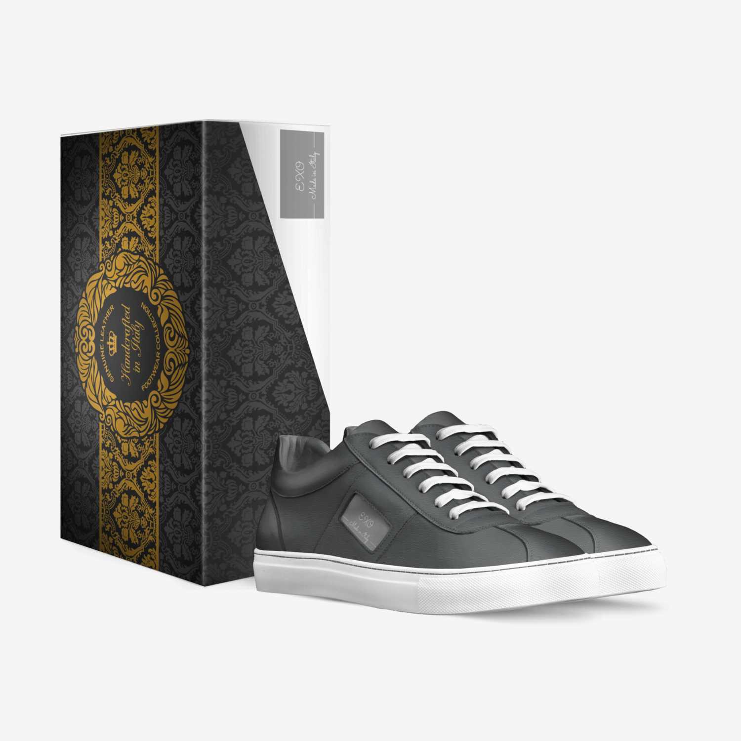 EXO  custom made in Italy shoes by Ein Odom | Box view