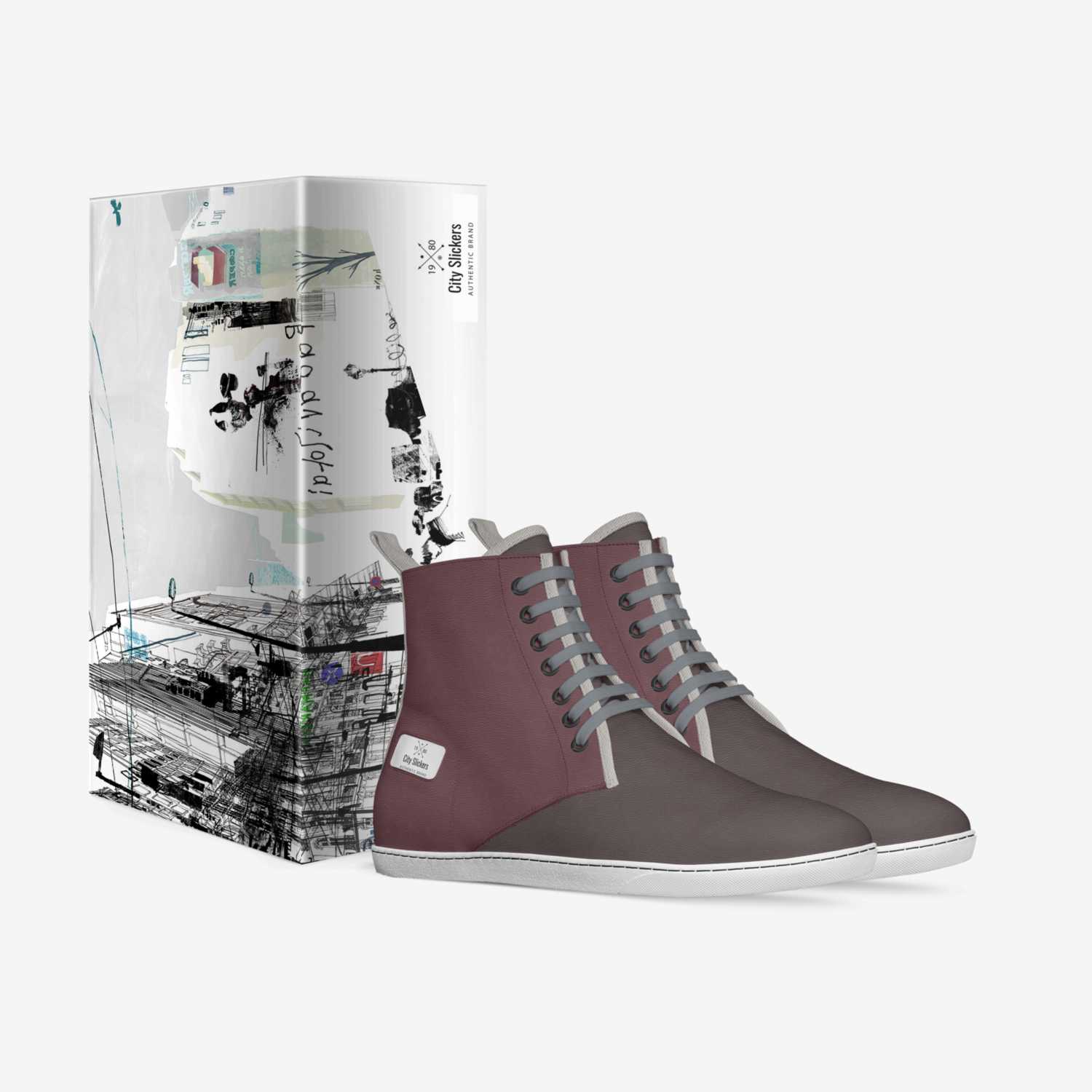 City Slickers custom made in Italy shoes by Liam Near | Box view