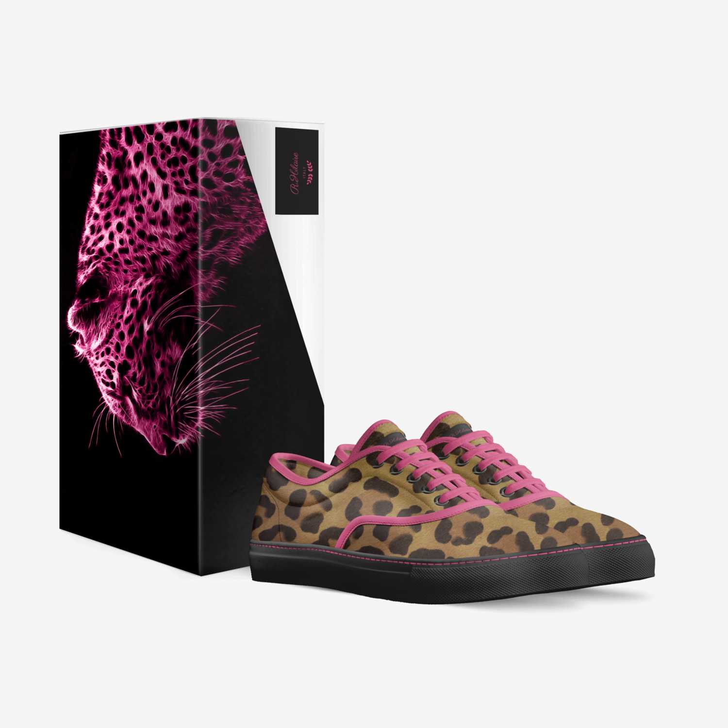 Britt Bratt  custom made in Italy shoes by Randy Hilaire | Box view