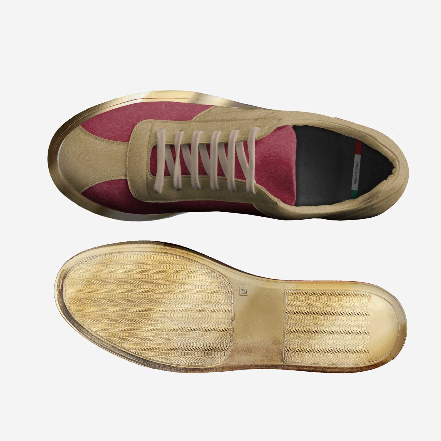 Hoods custom made in Italy shoes by David Smith | Top view