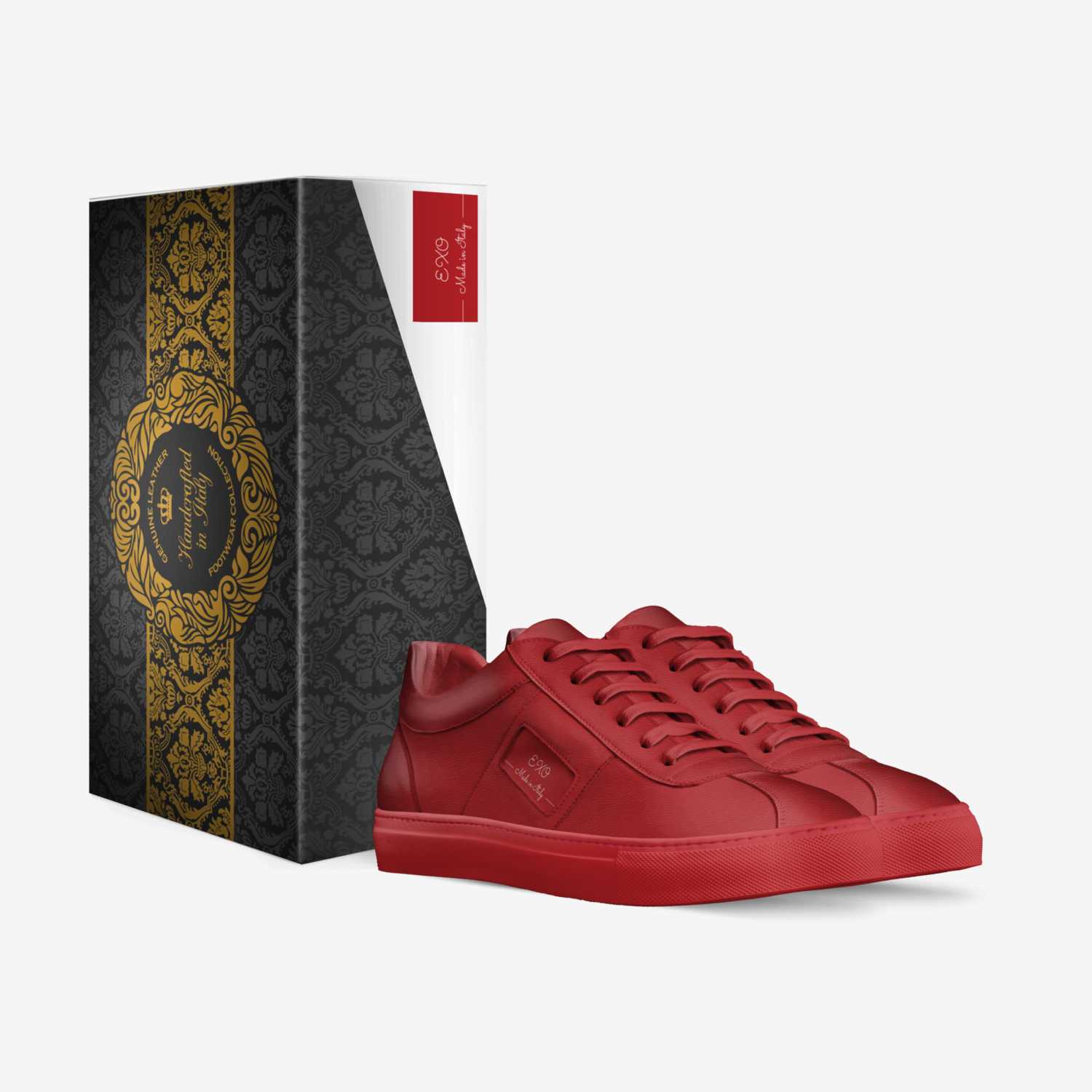 EXO  custom made in Italy shoes by Ein Odom | Box view