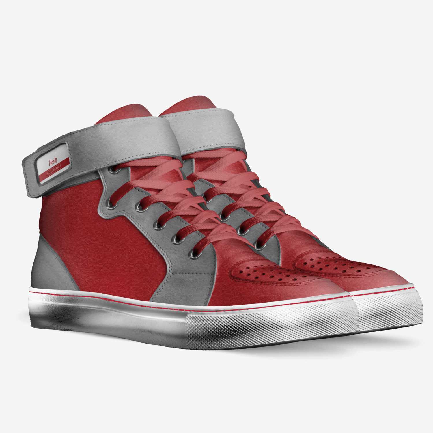 Hoods custom made in Italy shoes by David Smith | Double view