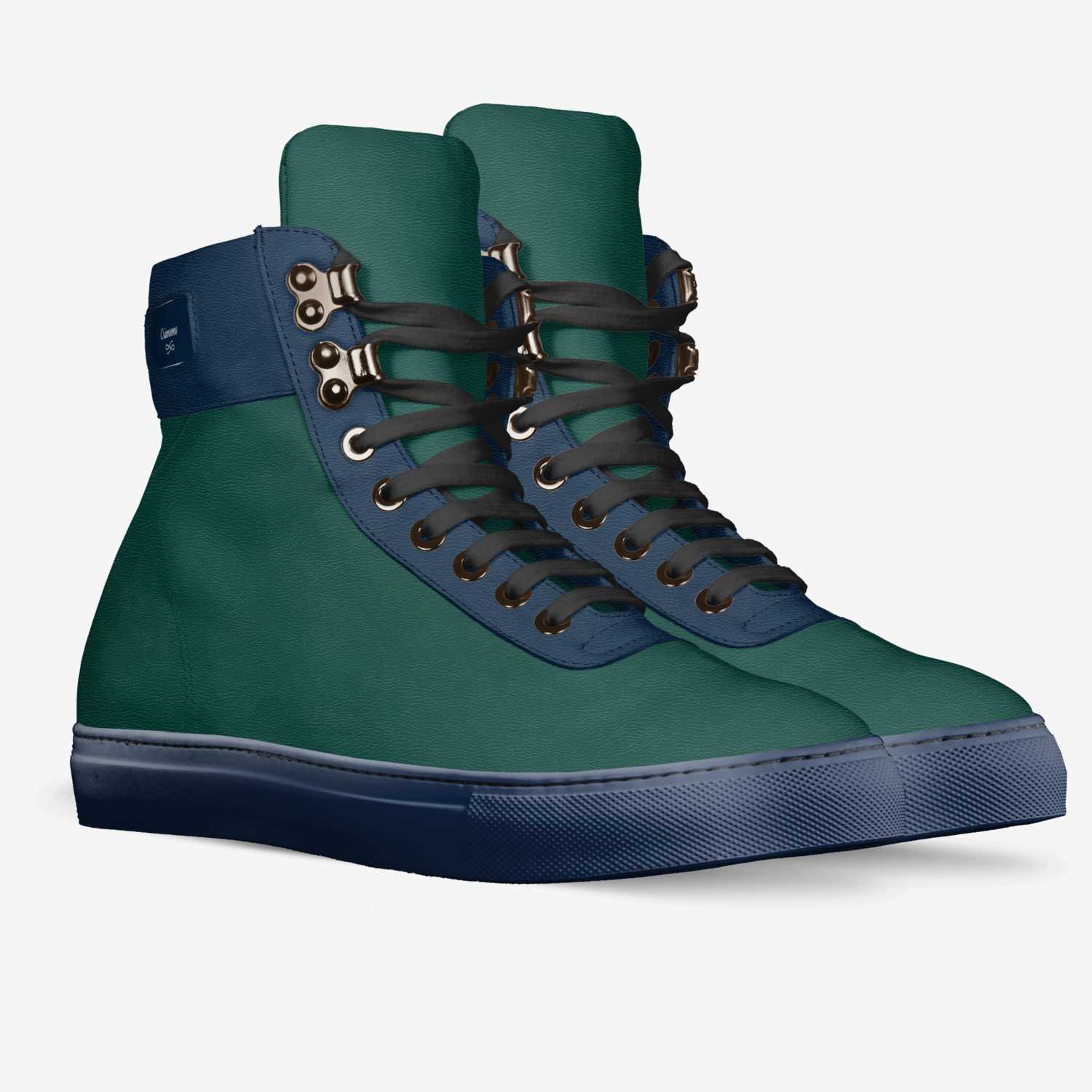 Crimsons custom made in Italy shoes by Aston Laskman | Double view