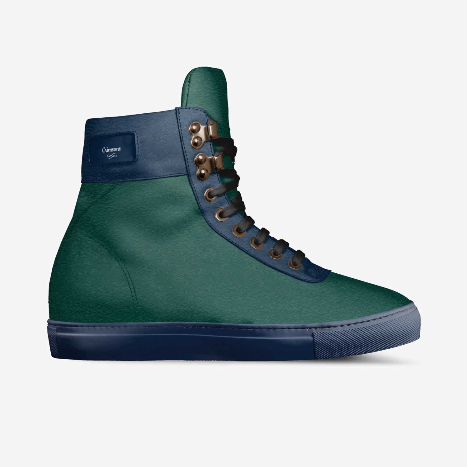 Crimsons custom made in Italy shoes by Aston Laskman | Side view