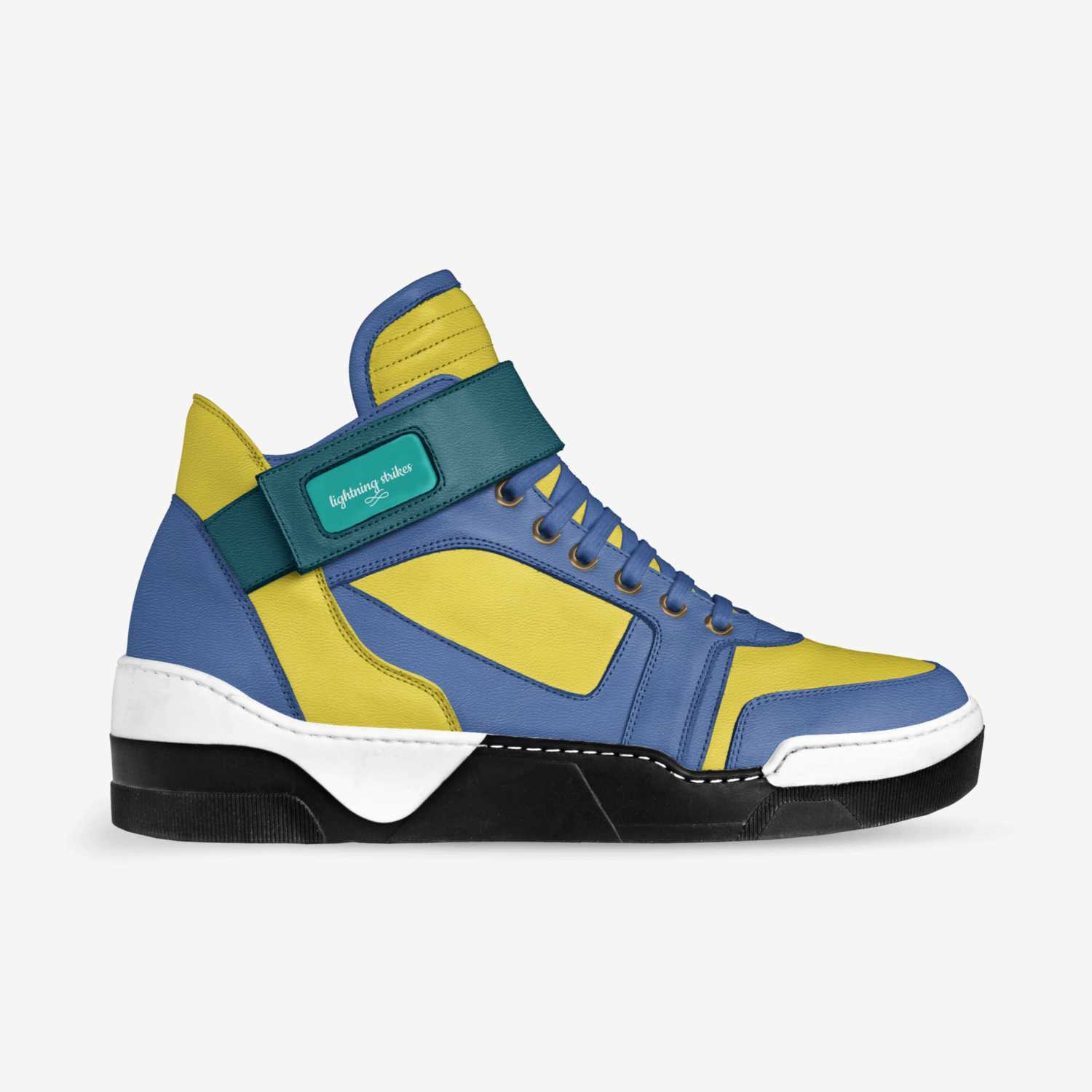 lightning strikes custom made in Italy shoes by Jace Black | Side view