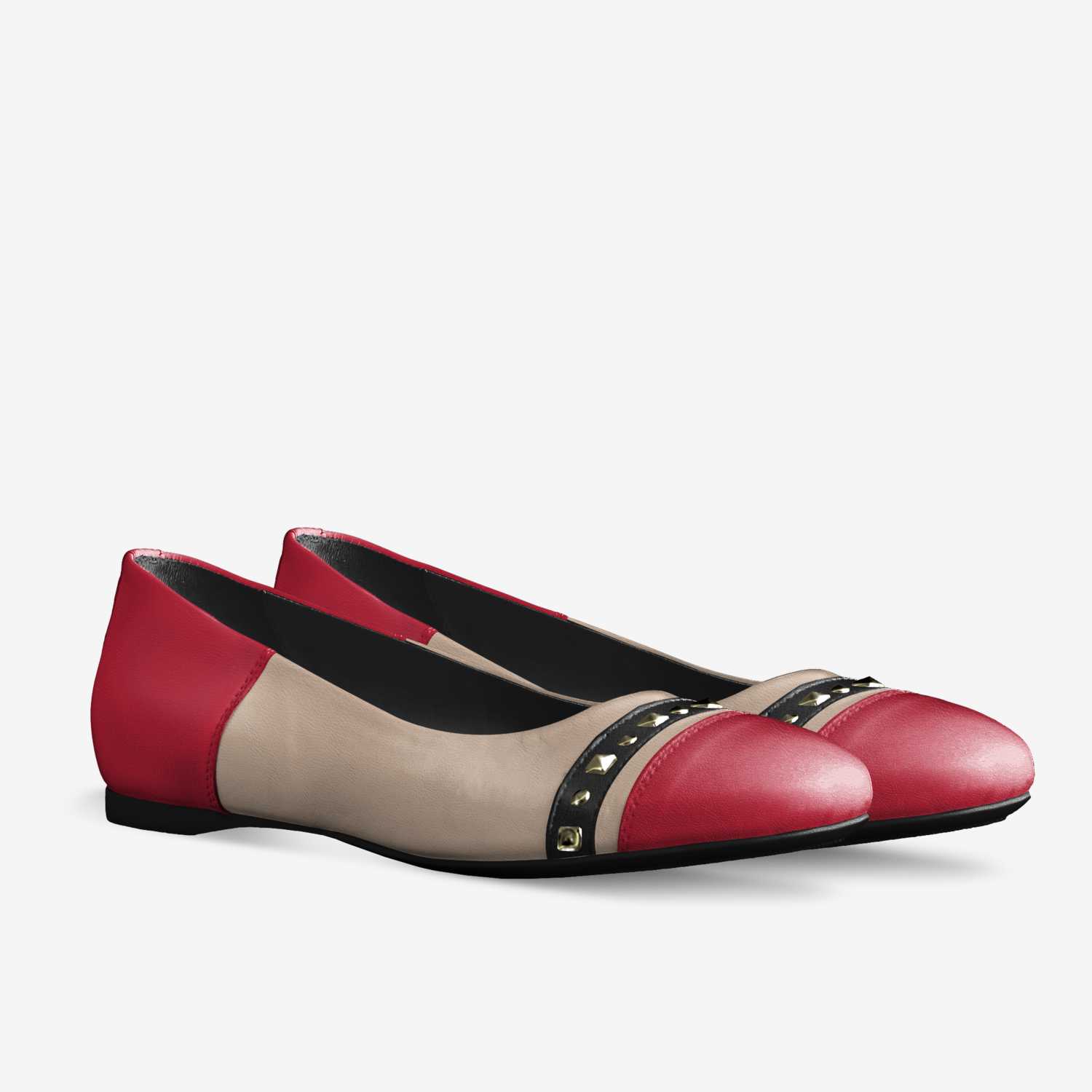 Afi custom made in Italy shoes by Arfa Hassan | Double view