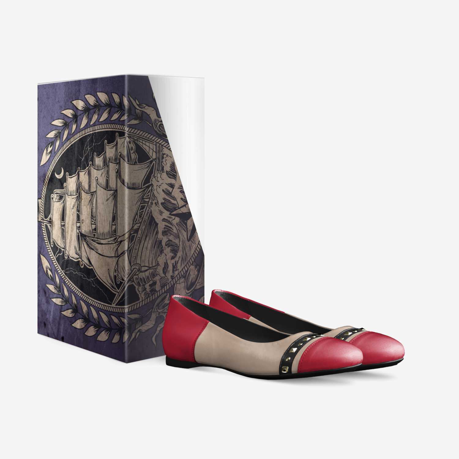 Afi custom made in Italy shoes by Arfa Hassan | Box view