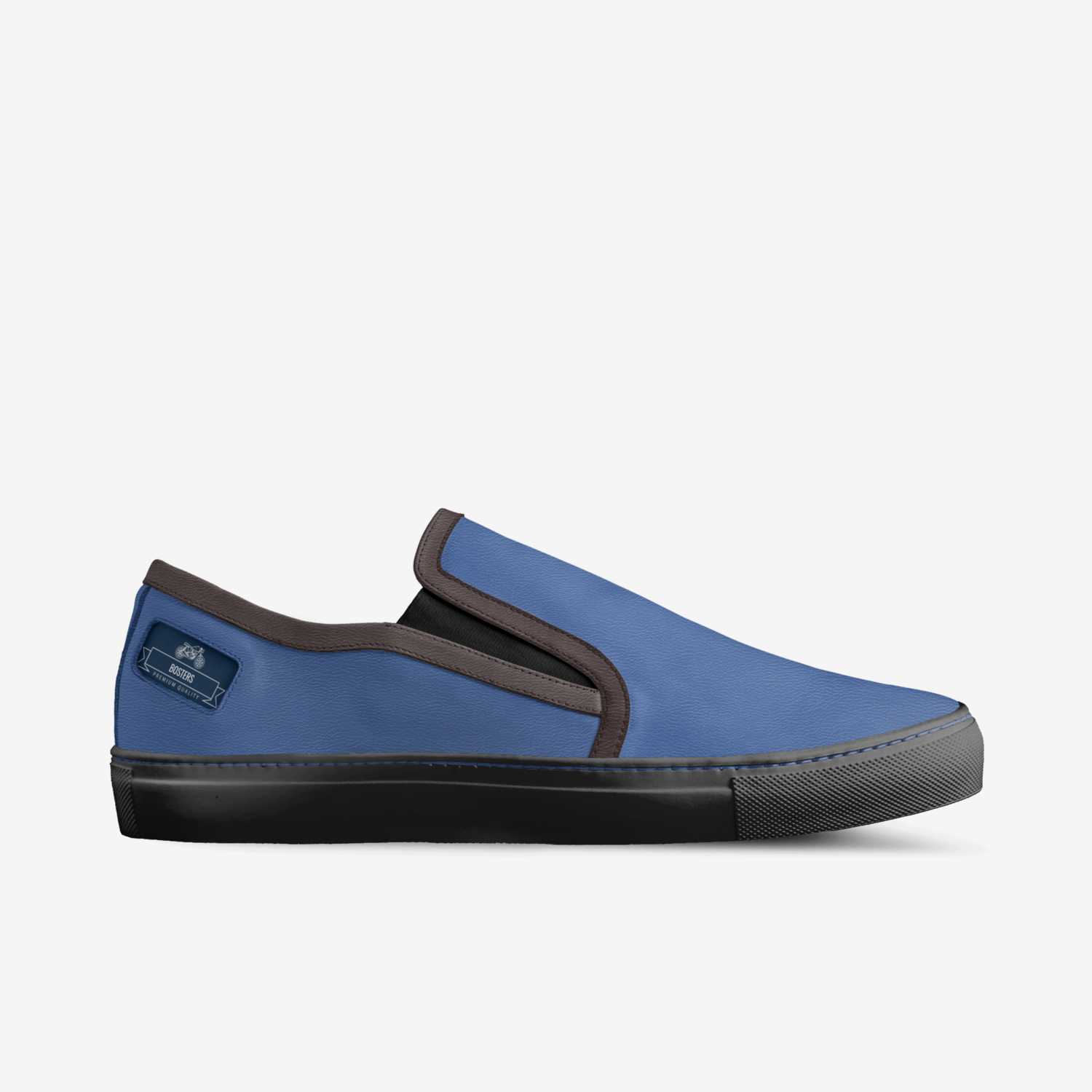 Bosters custom made in Italy shoes by Kentarious | Side view
