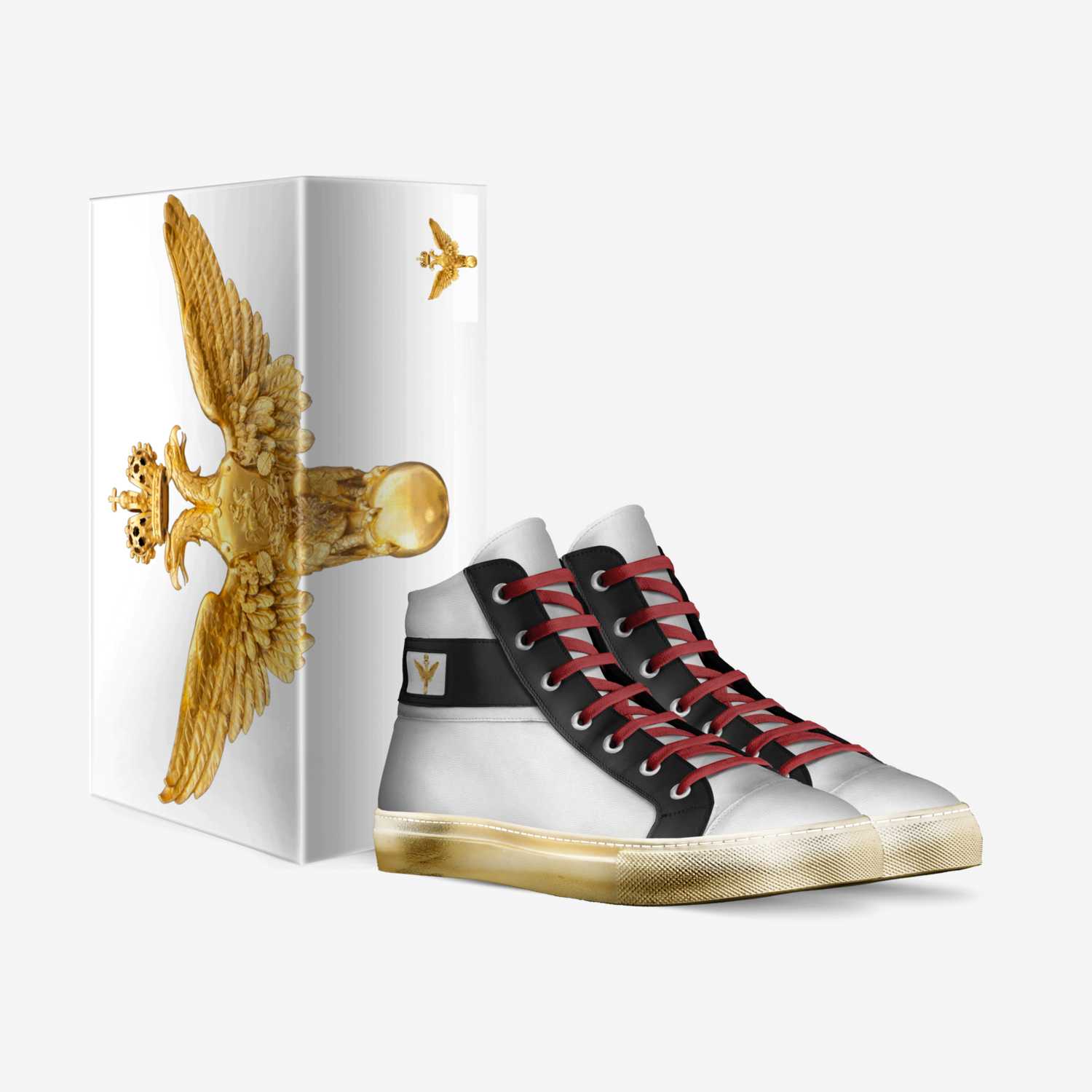 President Of Texas custom made in Italy shoes by Richlife Dynasty | Box view