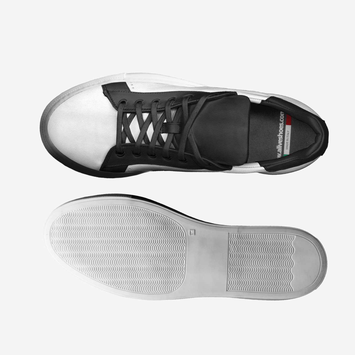 1E custom made in Italy shoes by Shawn Mckay | Top view