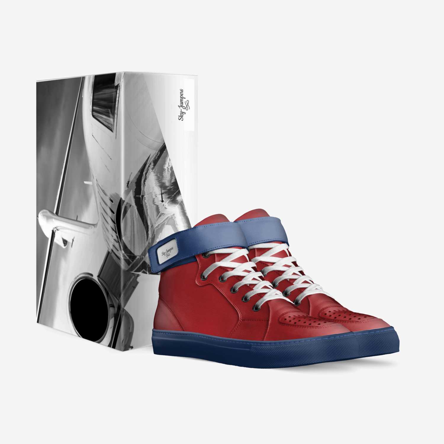 Sky-Jumpers custom made in Italy shoes by Jads | Box view