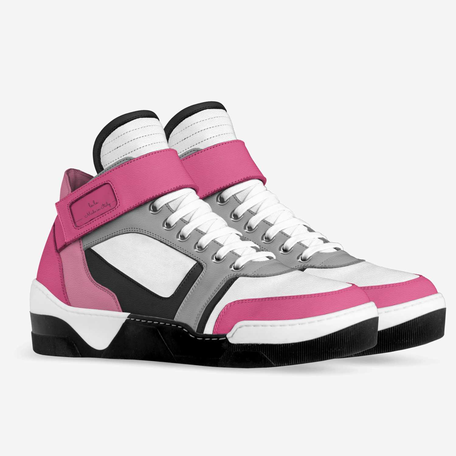 la.la custom made in Italy shoes by Milaya Thomas | Double view