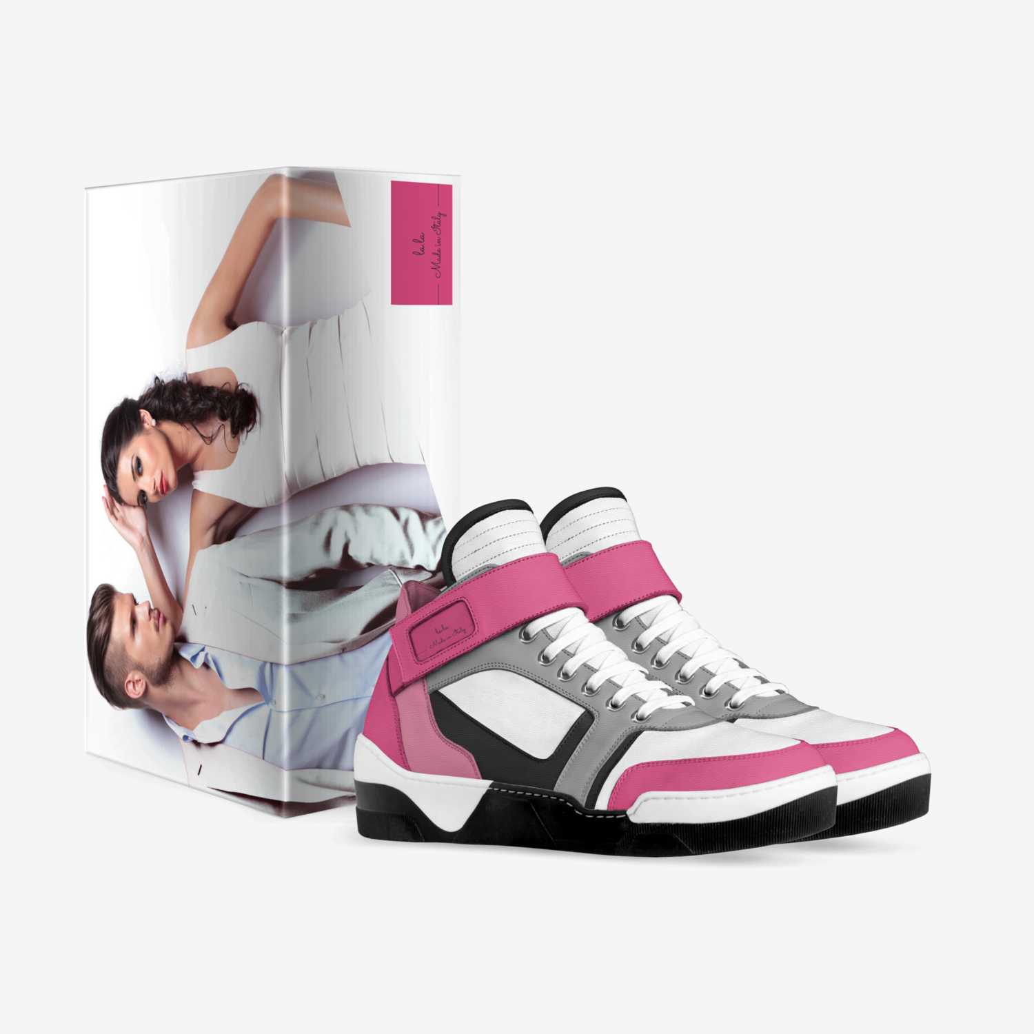 la.la custom made in Italy shoes by Milaya Thomas | Box view