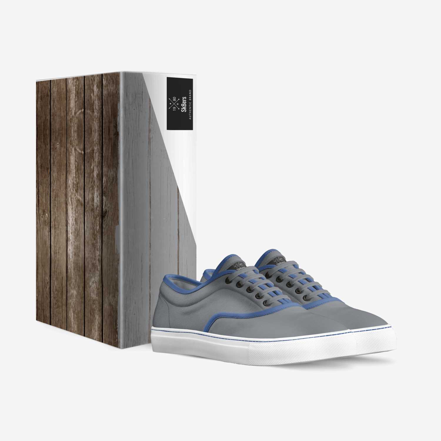 Sk8ers custom made in Italy shoes by Trent Deppermann | Box view
