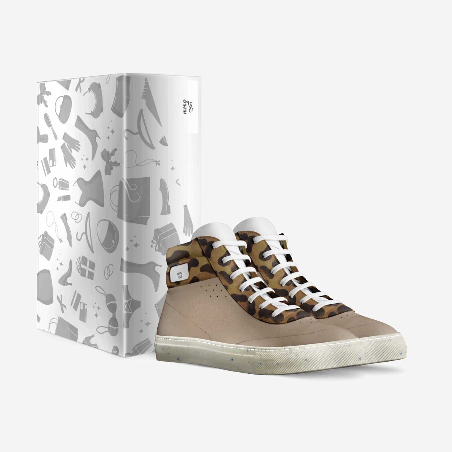 mong custom made in Italy shoes by Eman Noor | Box view