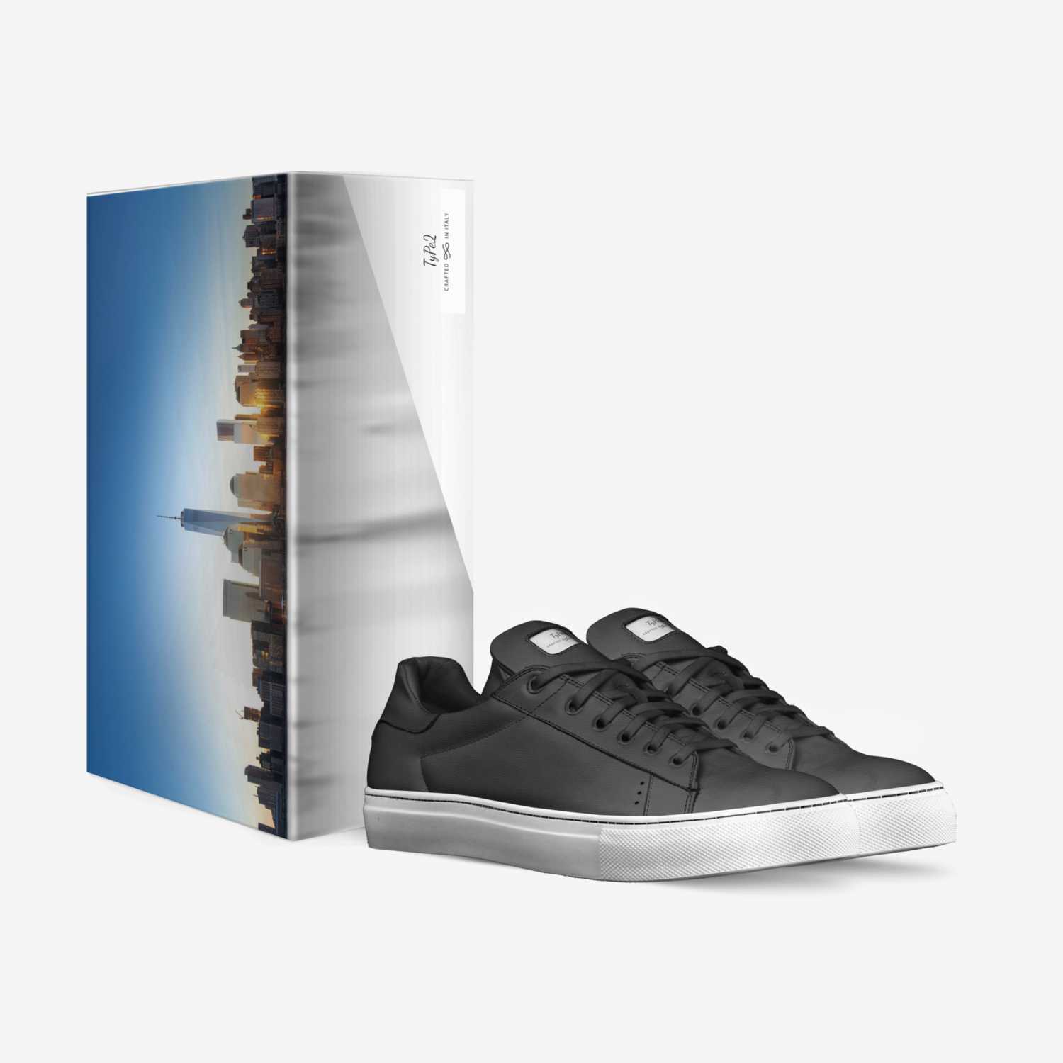 TyPe2 custom made in Italy shoes by Deon Swaqqur | Box view
