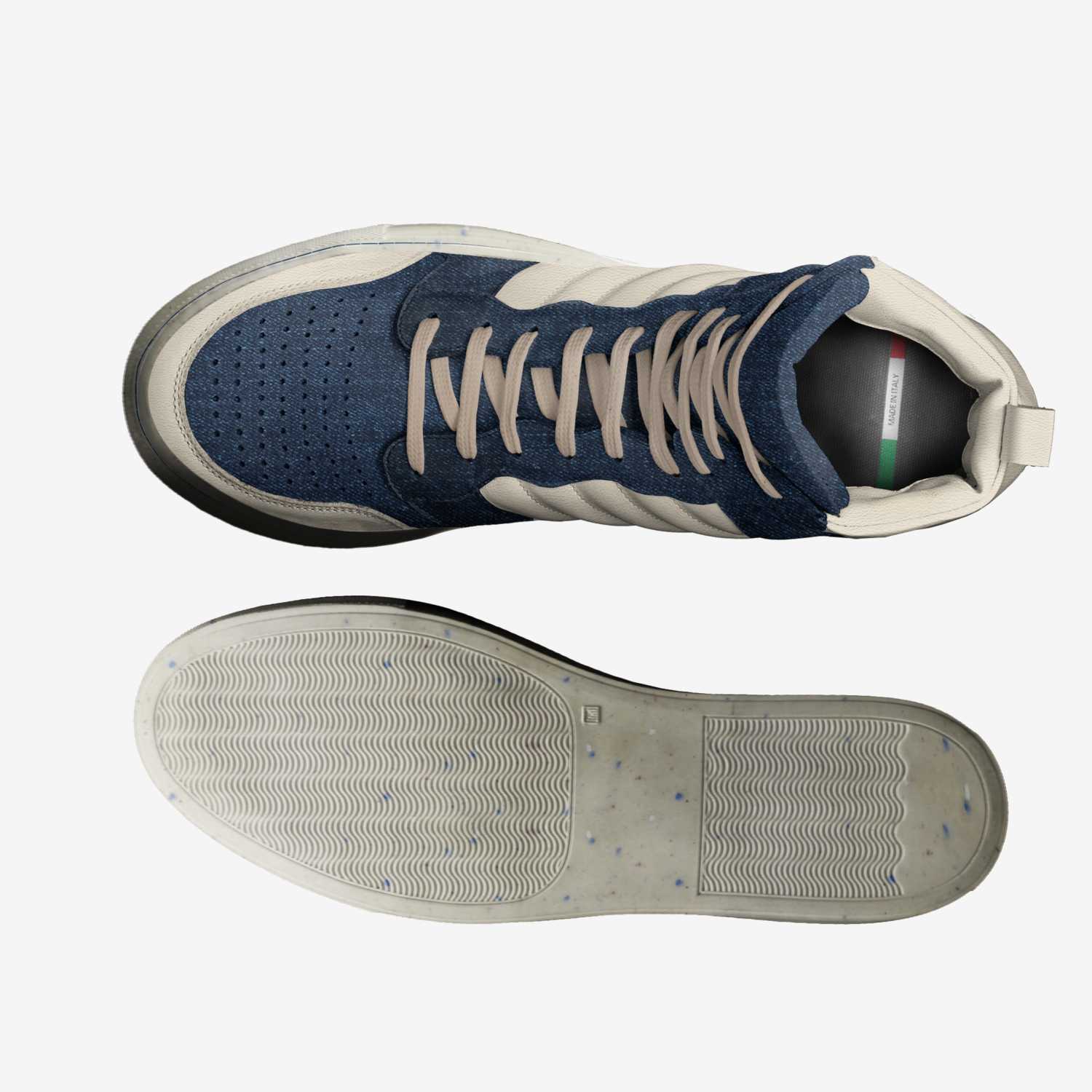 Nomad custom made in Italy shoes by Don Thomas | Top view