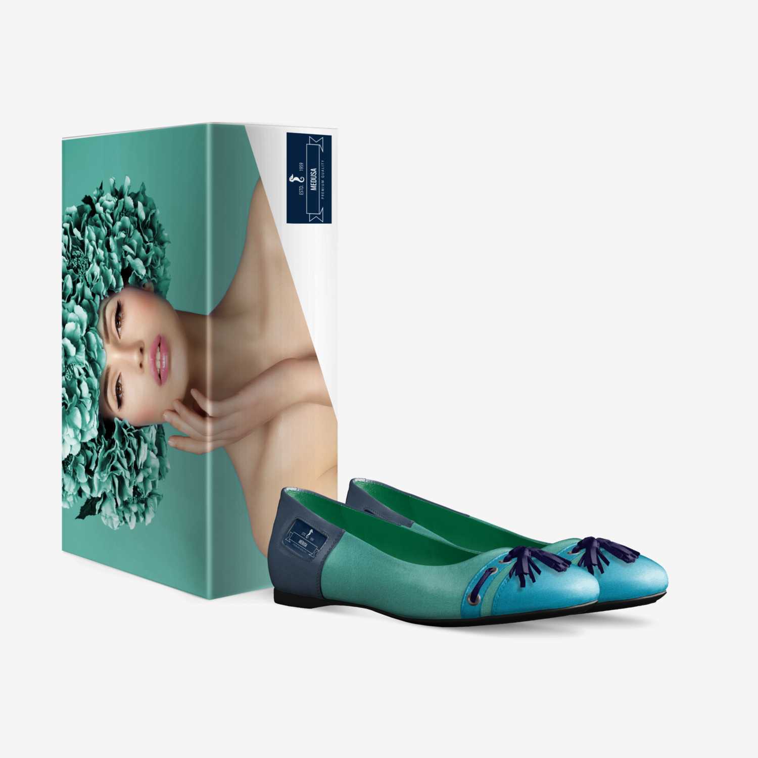 MEDUSA custom made in Italy shoes by Robert Boscarato | Box view