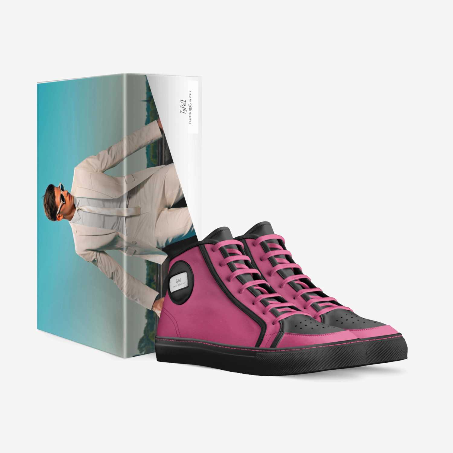 TyPe2 custom made in Italy shoes by Deon Swaqqur | Box view