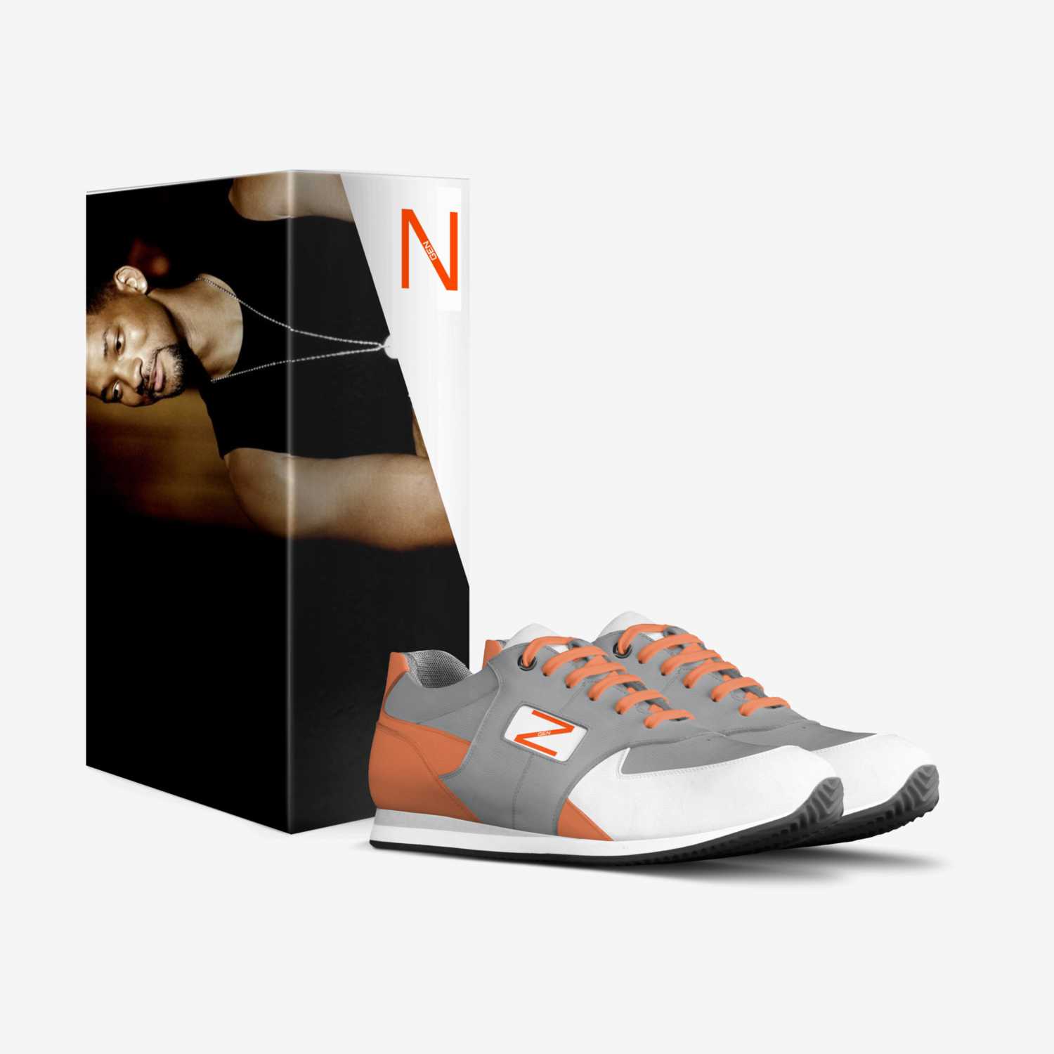 GenZ custom made in Italy shoes by Megan Probach | Box view