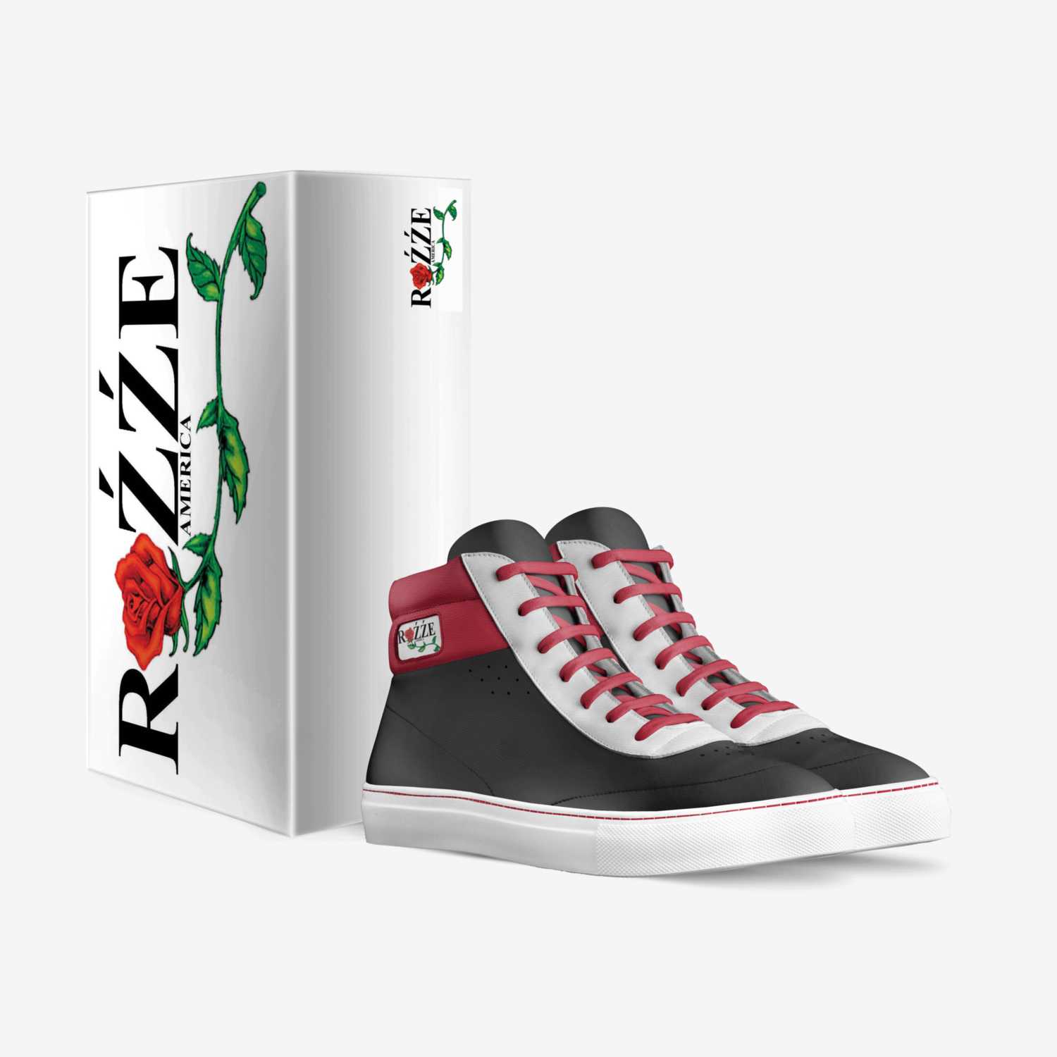 ROZZE custom made in Italy shoes by Shae Hoskins | Box view