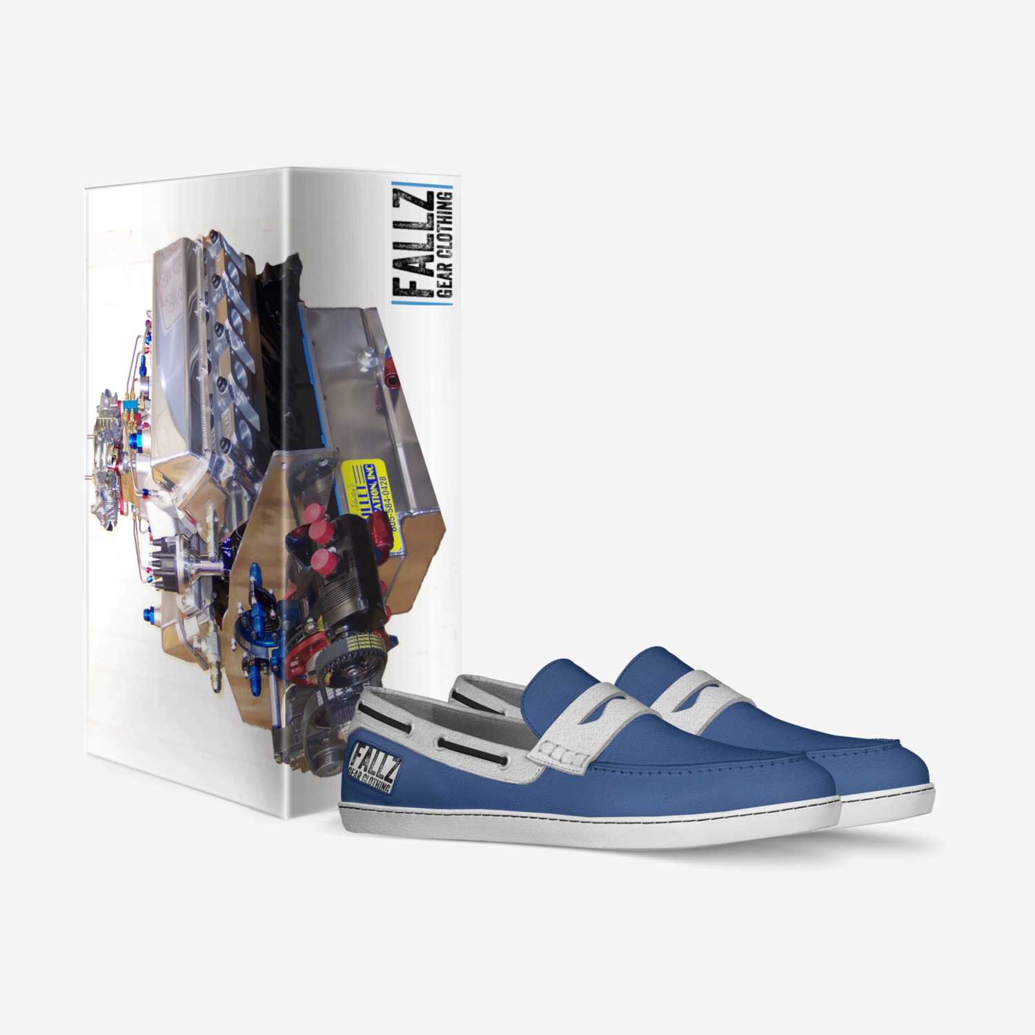 Fallz Gear: G Mod custom made in Italy shoes by Fallz Gear | Box view