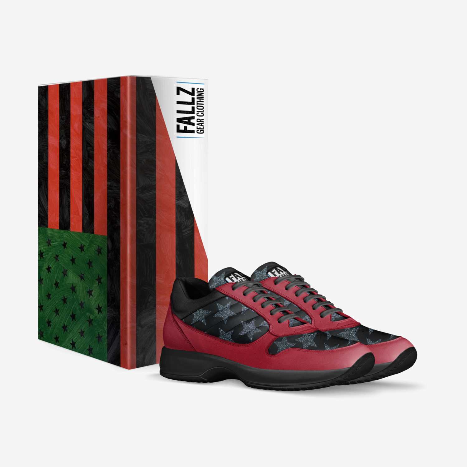 Fallz Gear: Runner custom made in Italy shoes by Fallz Gear | Box view