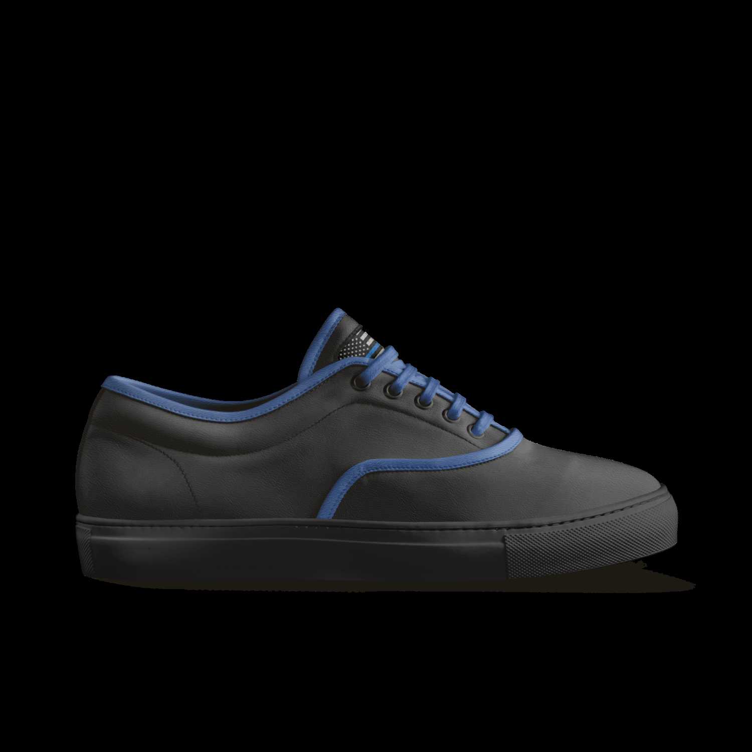 Thin Blue Line A Custom Shoe concept by Collin Blount