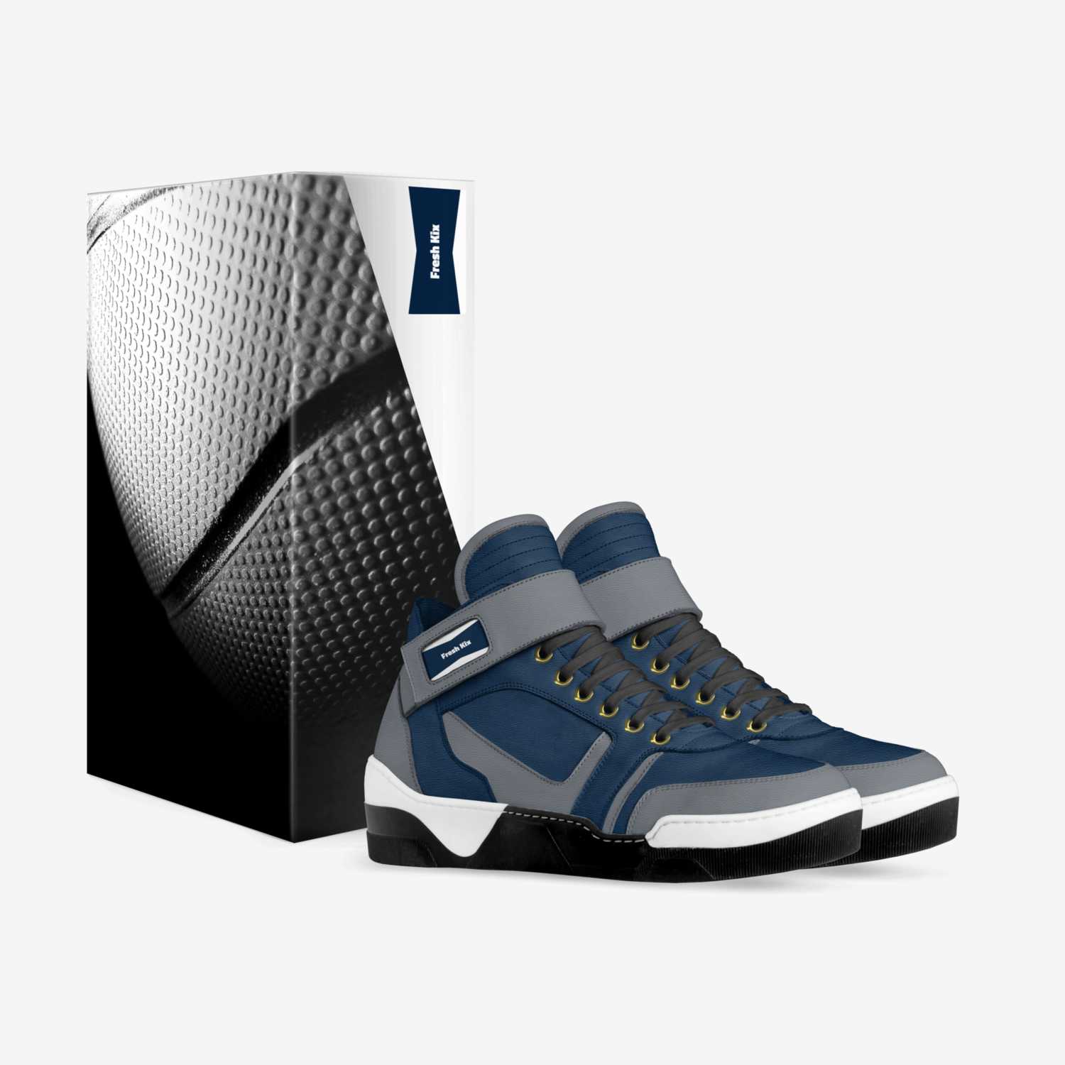 Fresh Kix custom made in Italy shoes by Riley Neupauer | Box view