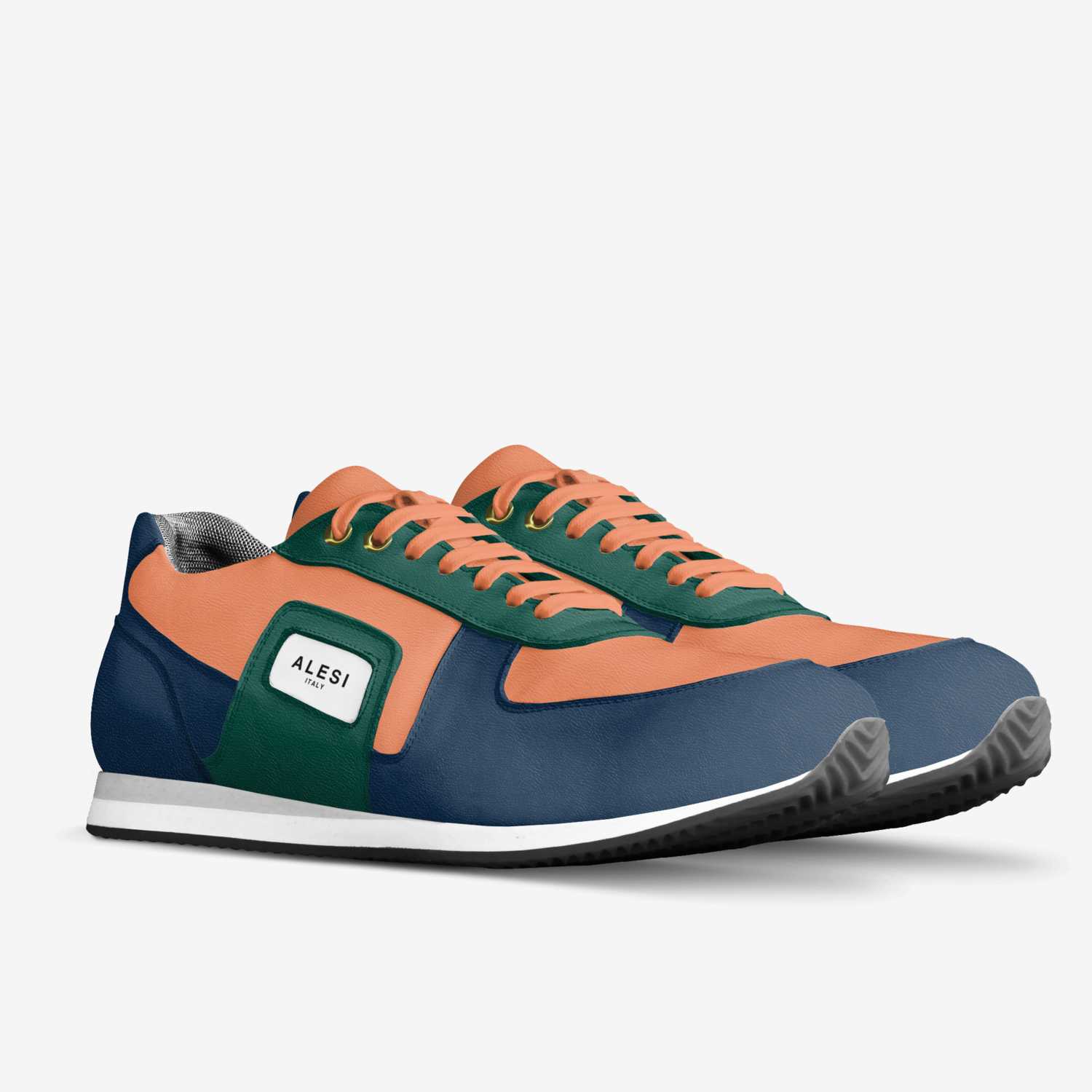 Alesi Grad '17 custom made in Italy shoes by Lonanthony Parker | Double view