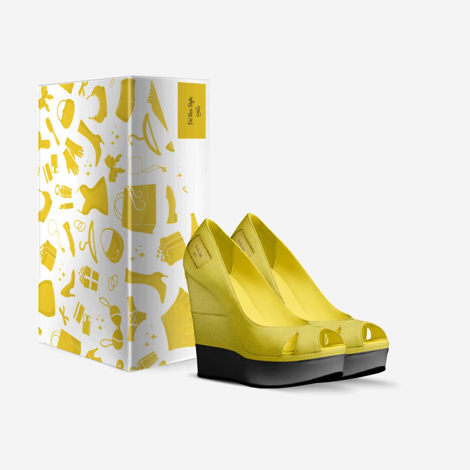 De'Nice Stylz custom made in Italy shoes by Natasha Robinson | Box view