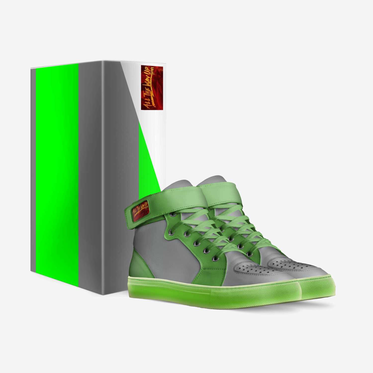 AllDaWayUp🔝Remix custom made in Italy shoes by Stoney Bastian | Box view